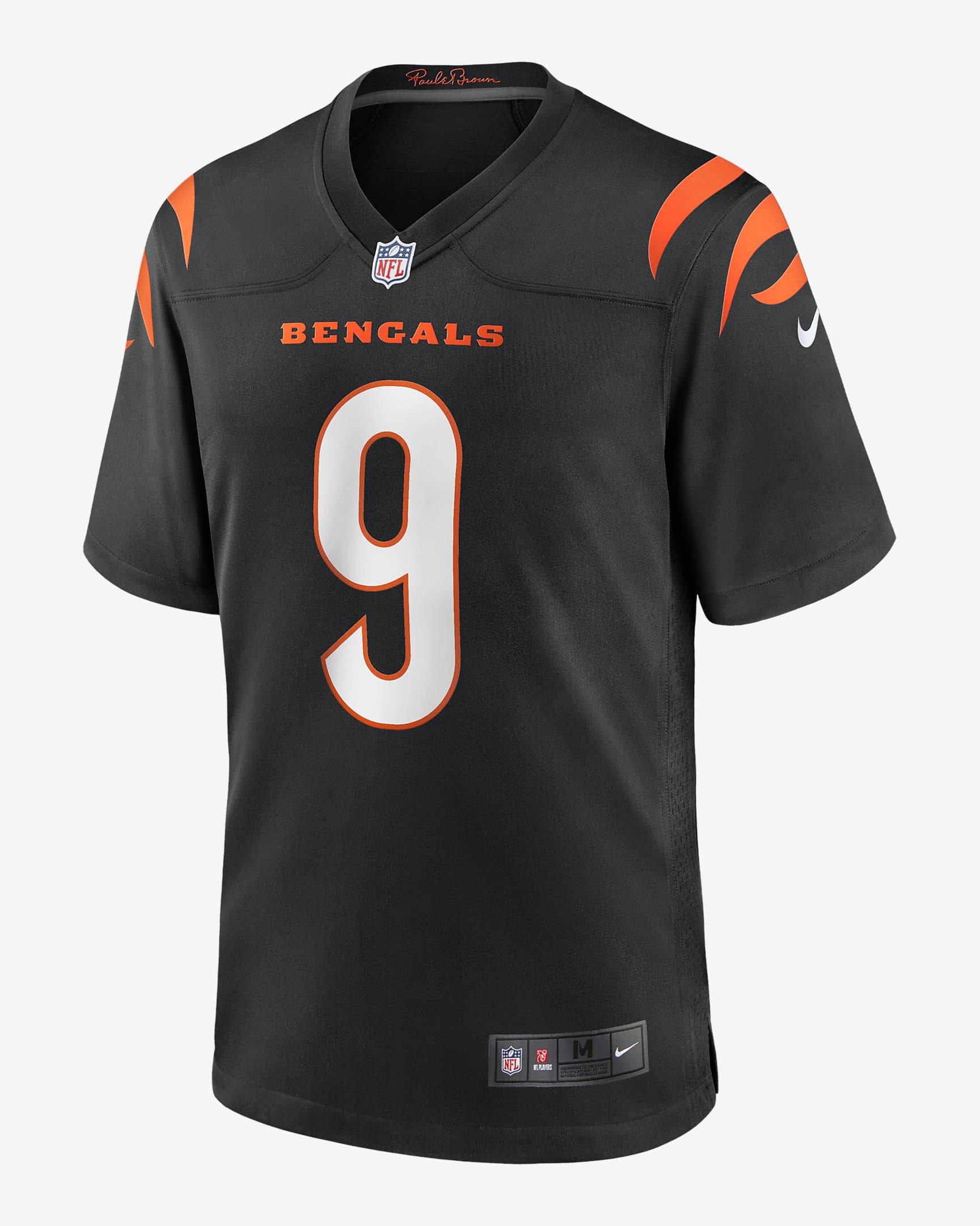 NFL Cincinnati Bengals (Joe Burrow) Men's Game Football Jersey. Nike AT