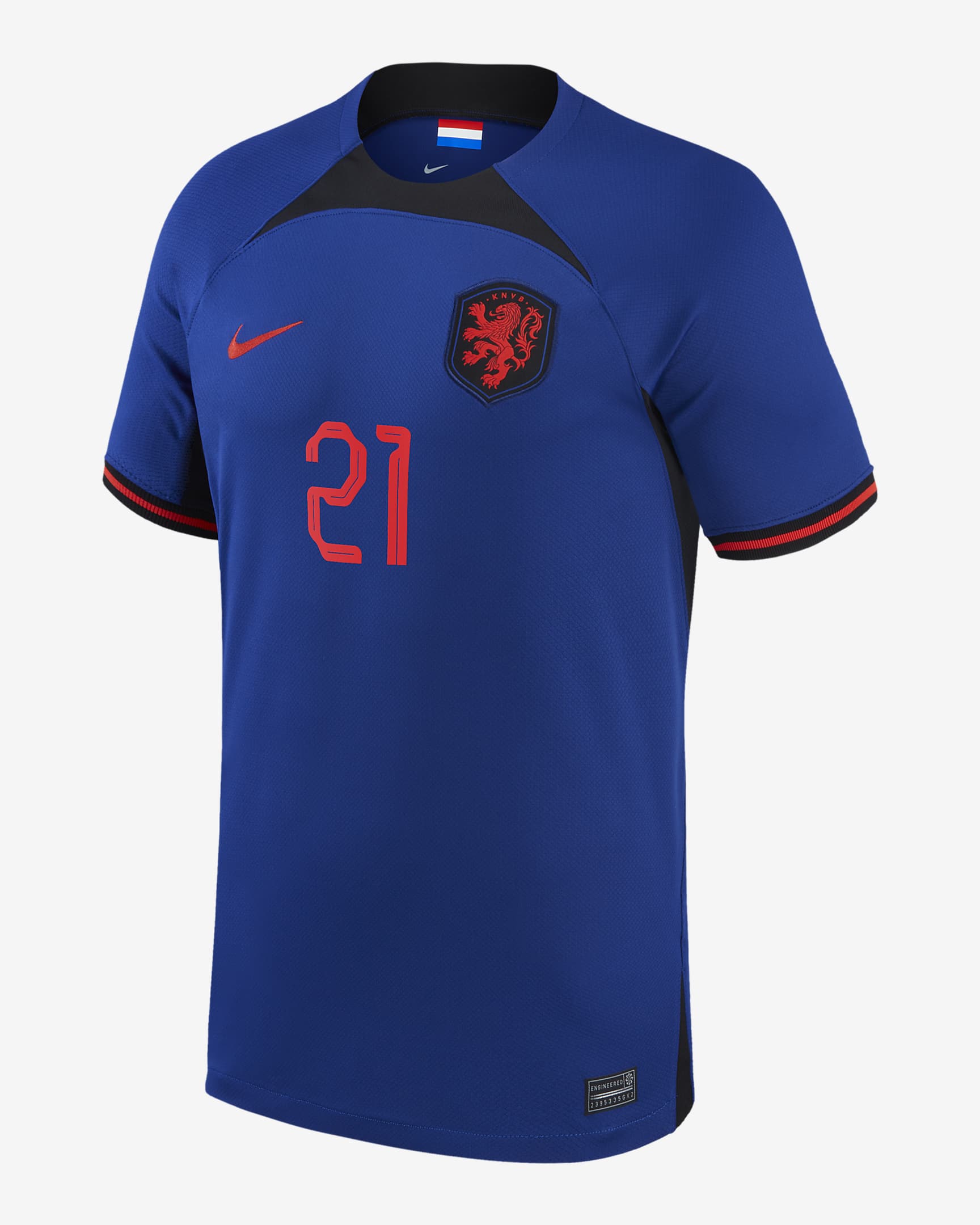 Netherlands National Team 2022/23 Stadium Away (Frenkie de Jong) Big ...