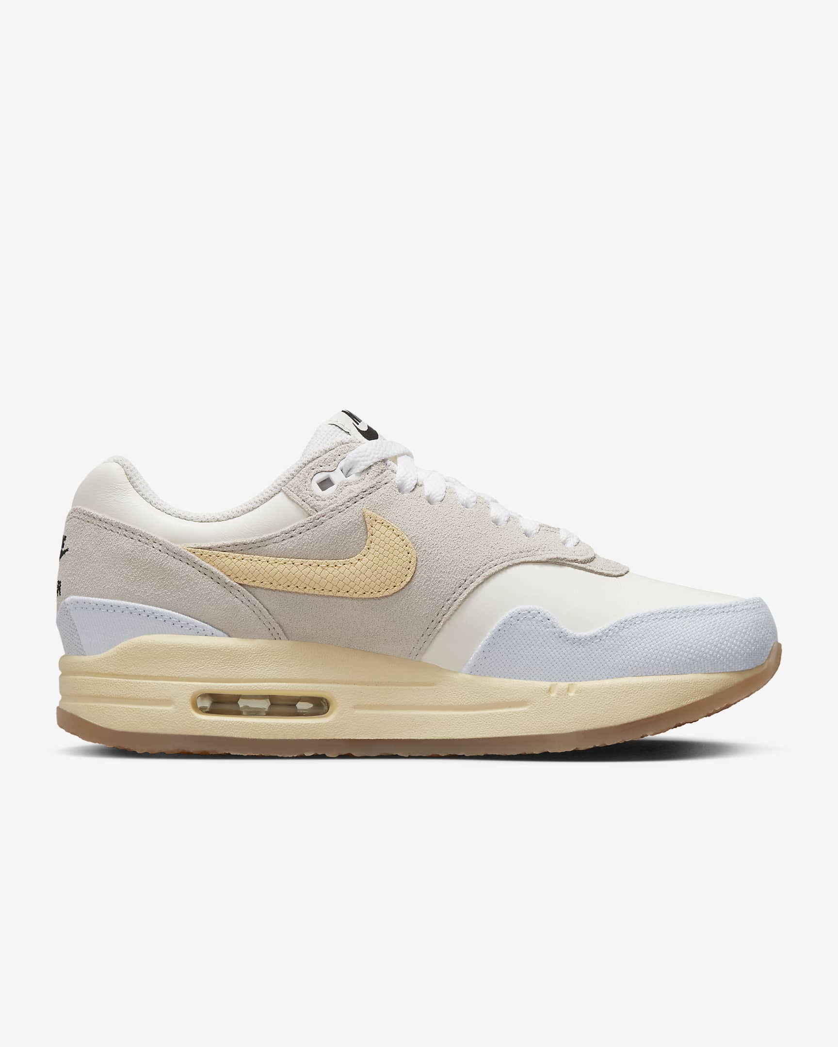 Nike Air Max 1 '87 damesko - Light Bone/Sail/Football Grey/Pale Vanilla