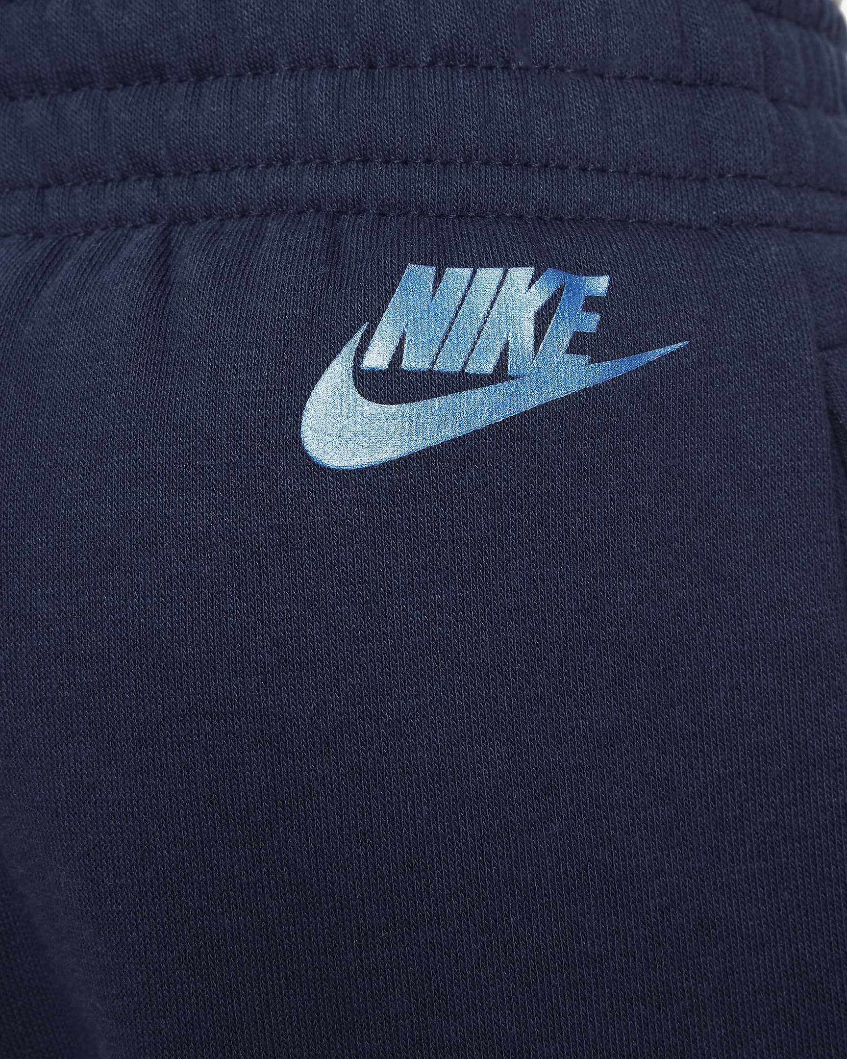 Παντελόνι Nike Sportswear Shine Fleece Pants για νήπια - Midnight Navy