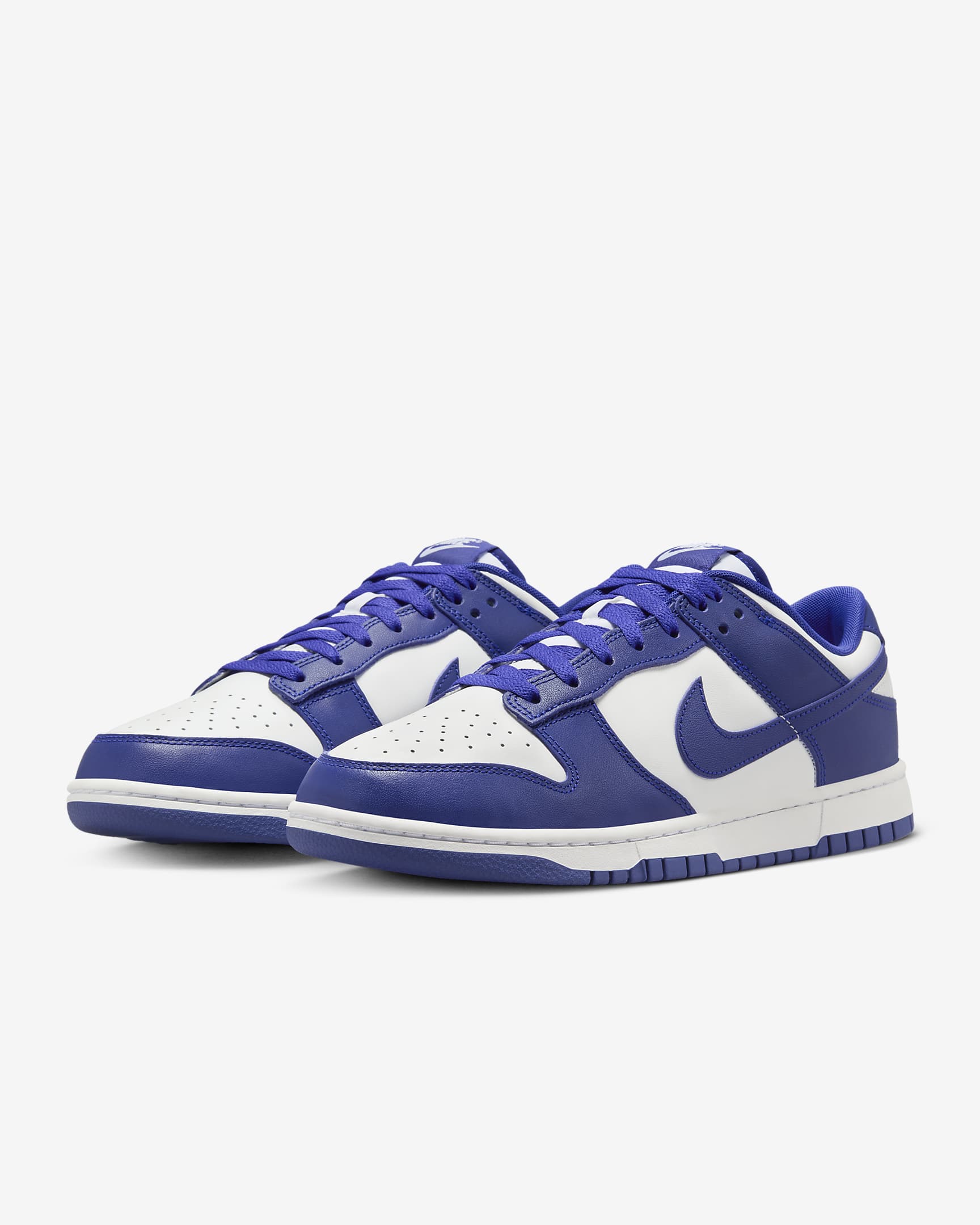 Scarpa Nike Dunk Low Retro - Uomo - Bianco/University Red/Concord