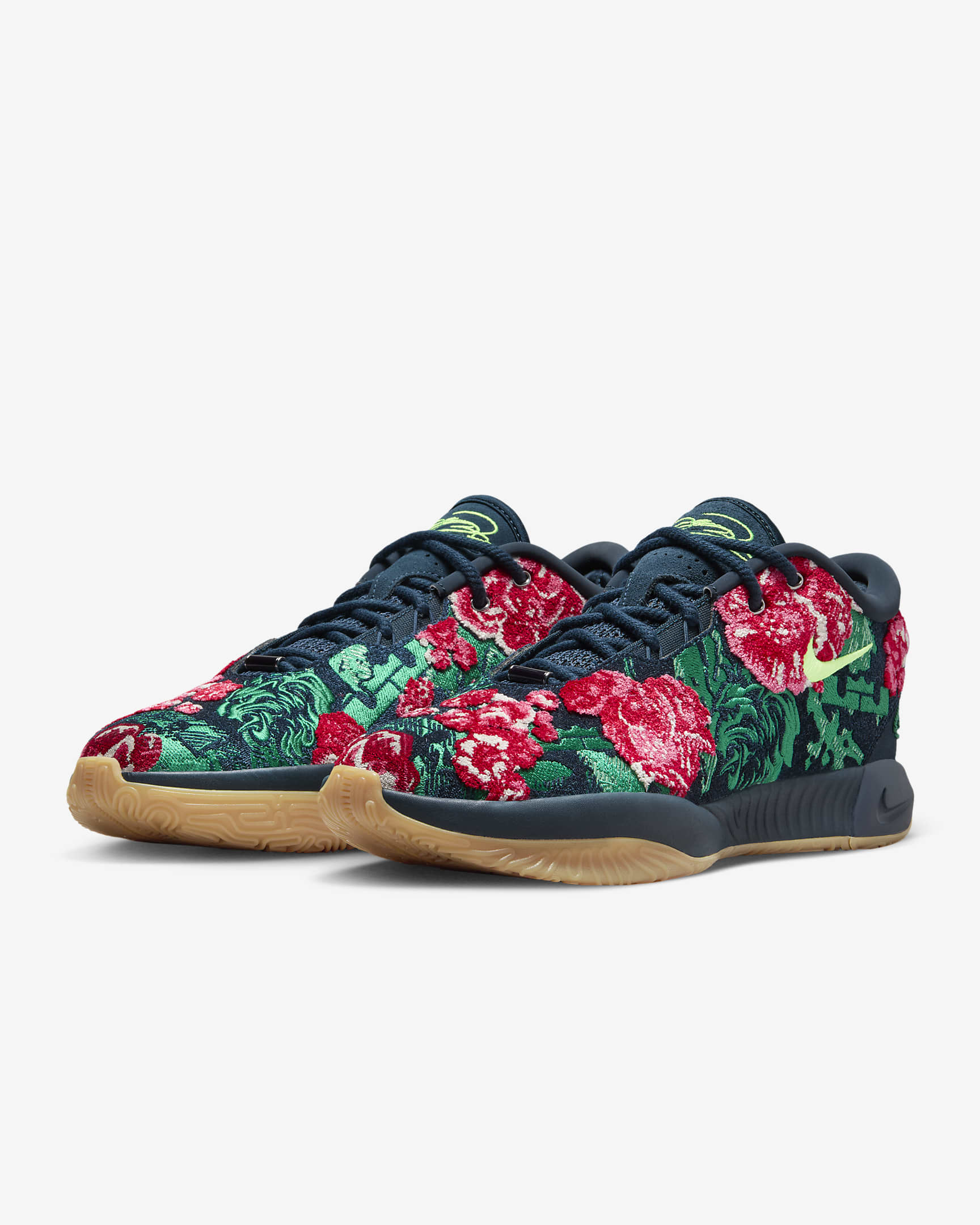 Scarpa da basket LeBron XXI Premium - Armory Navy/Malachite/Spring Green/Green Strike