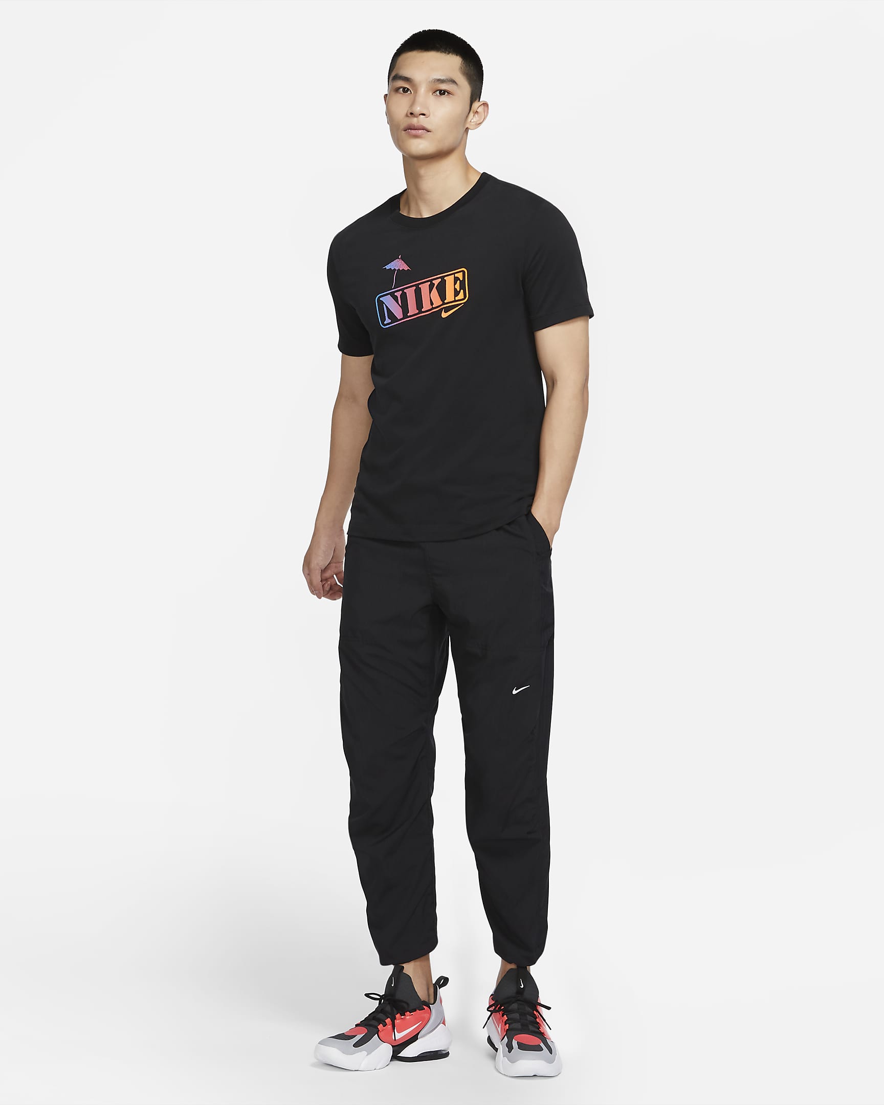 Nike Dri-FIT ADV A.P.S. Men's Woven Fitness Trousers - Black/Iron Grey