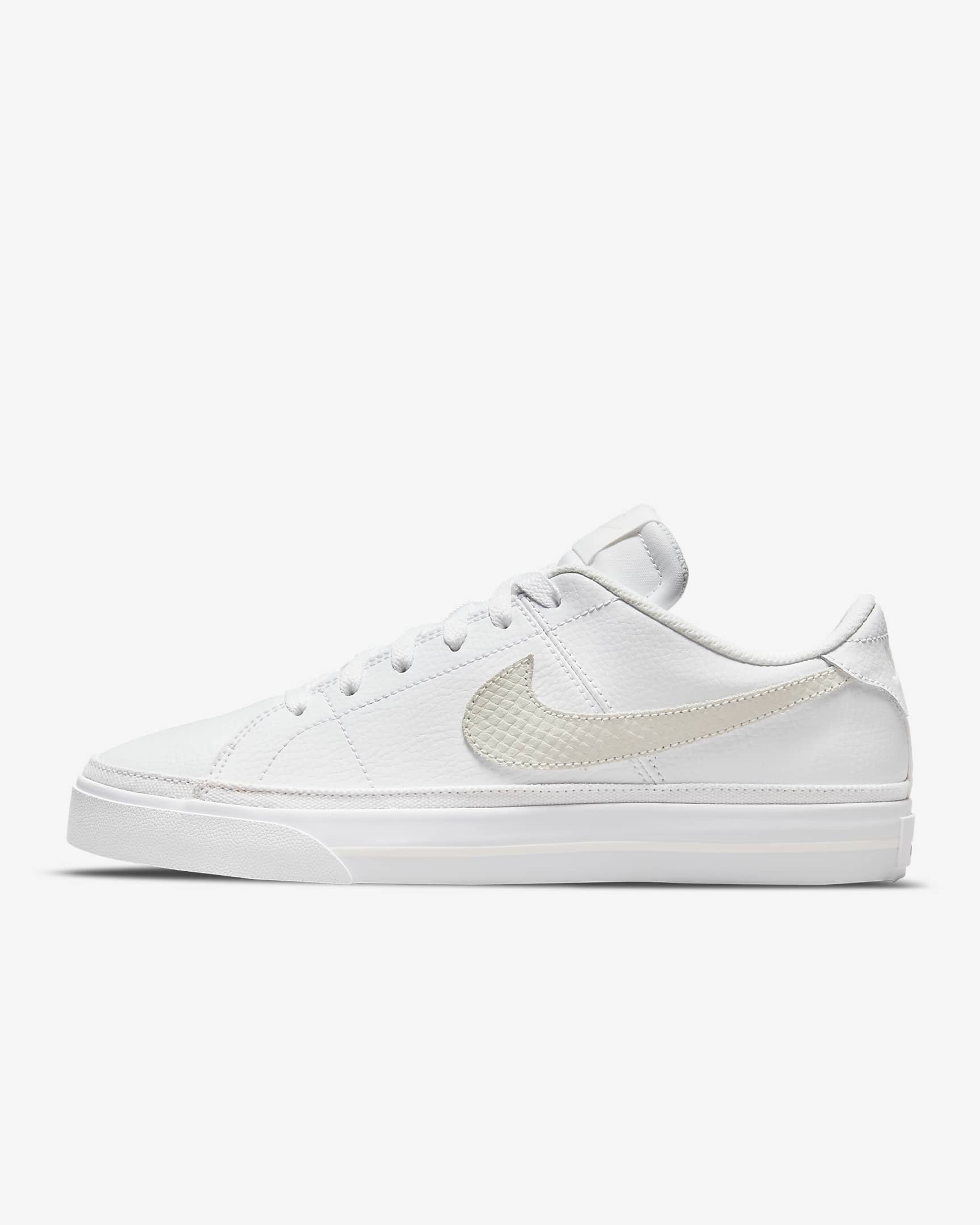 Chaussures Nike Court Legacy pour Femme - Blanc/Sail
