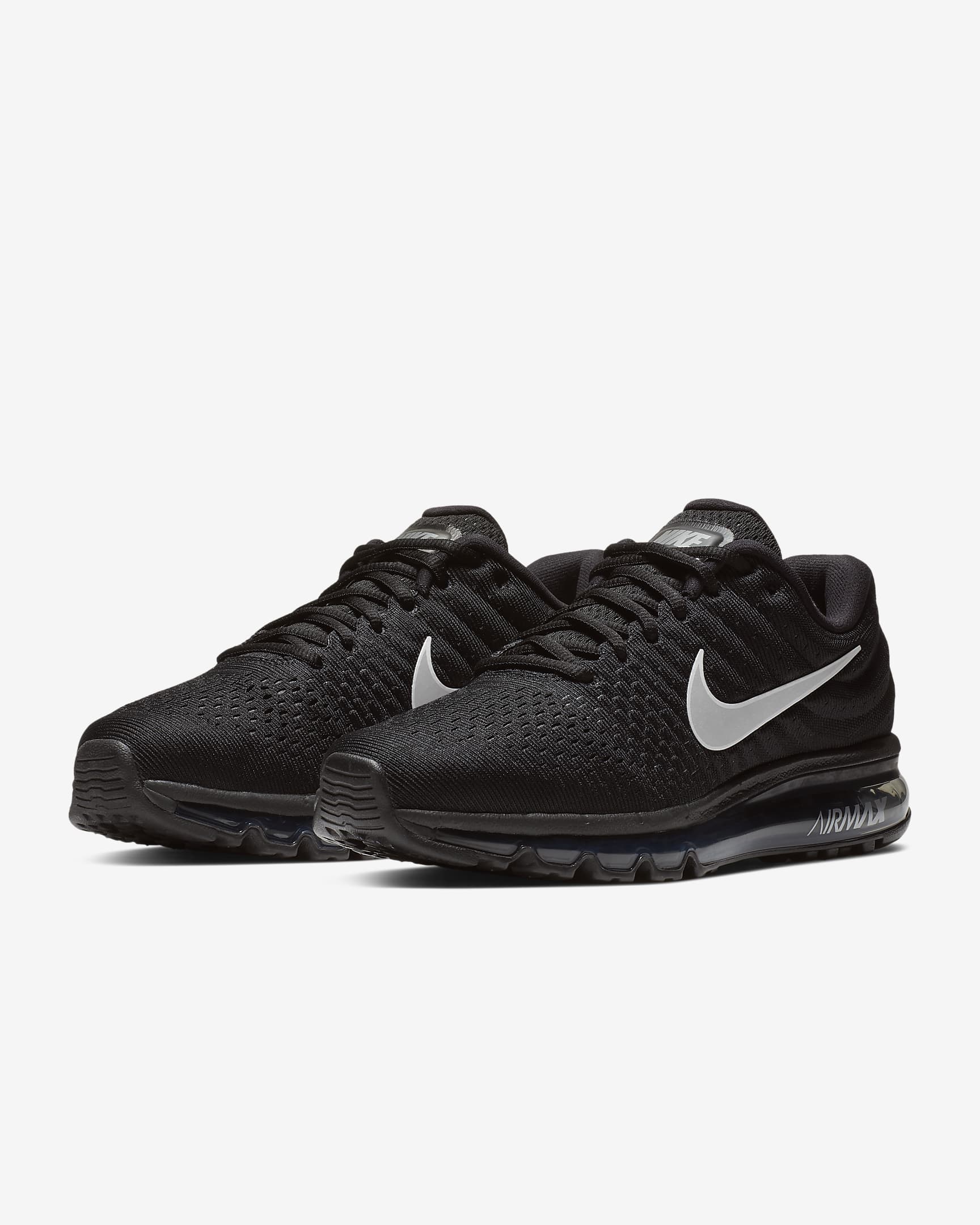 Tenis para hombre Nike Air Max 2017 - Negro/Antracita/Blanco