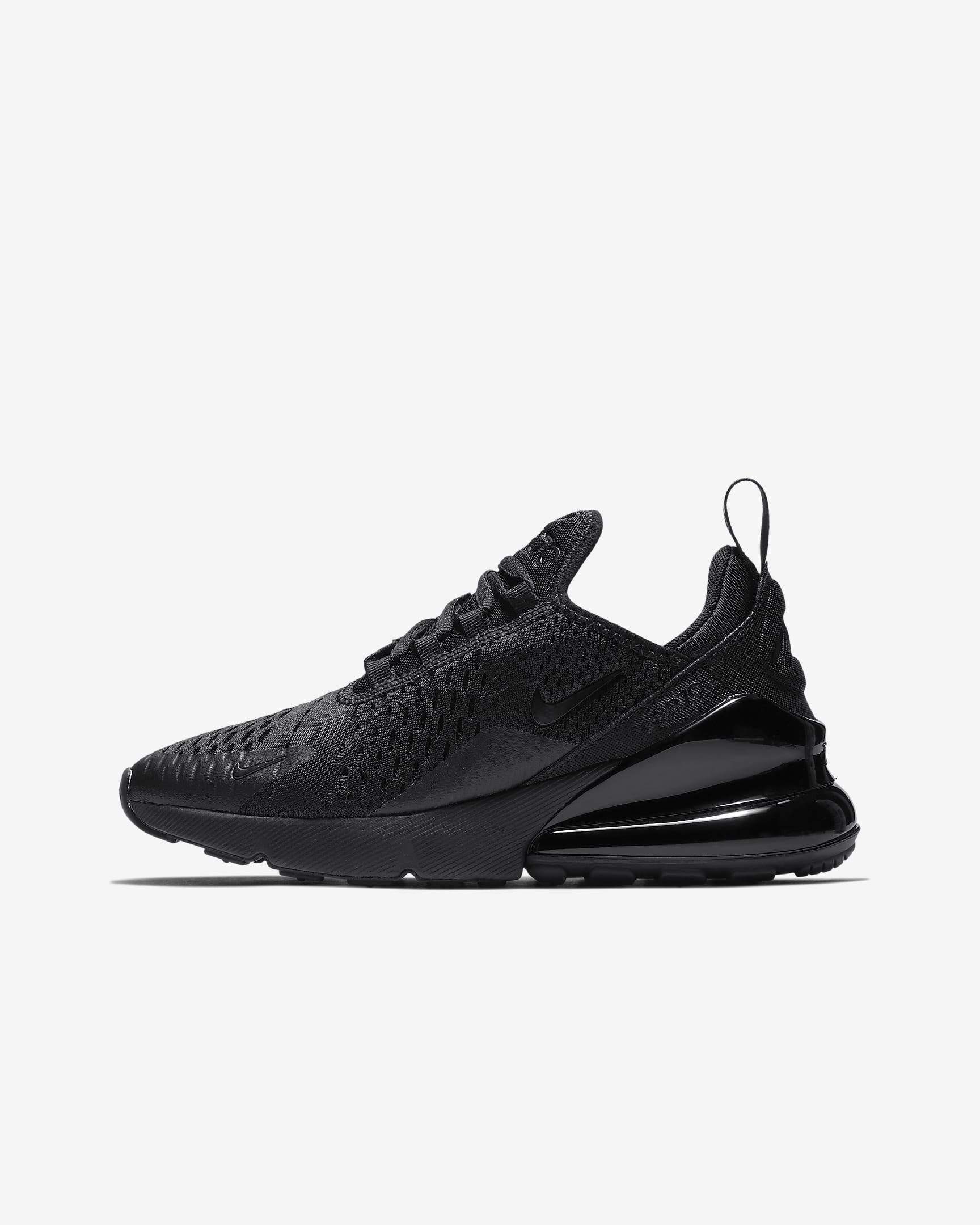 Nike Air Max 270 Older Kids' Shoe - Black/Black