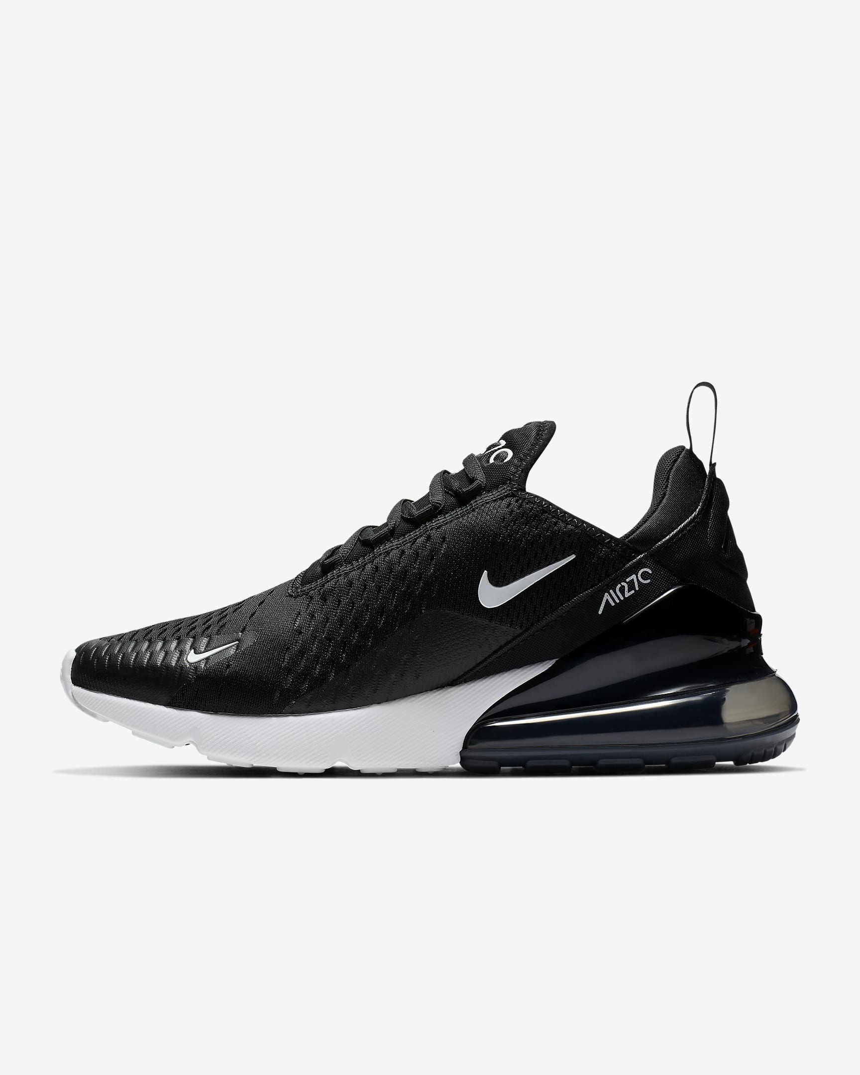 Nike Air Max 270-sko til kvinder - sort/hvid/Anthracite