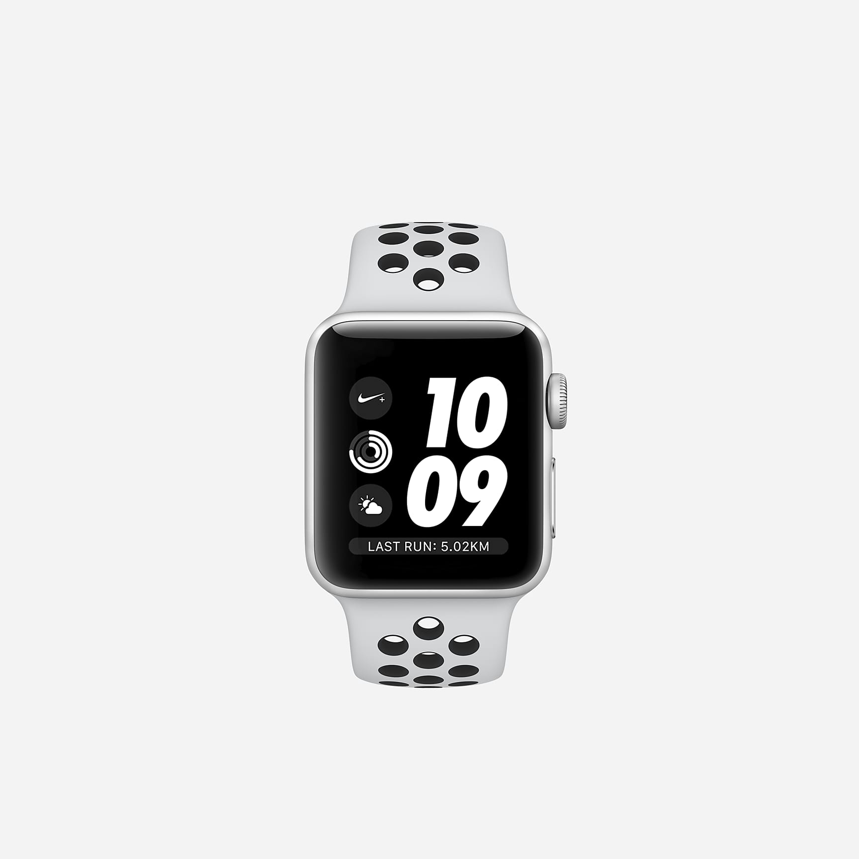 apple watch track run