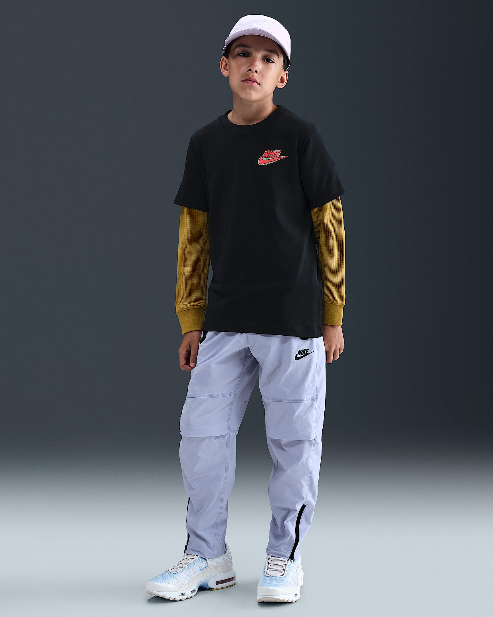 Nike Tech Webhose (ältere Kinder, Jungen) - Ghost/Schwarz