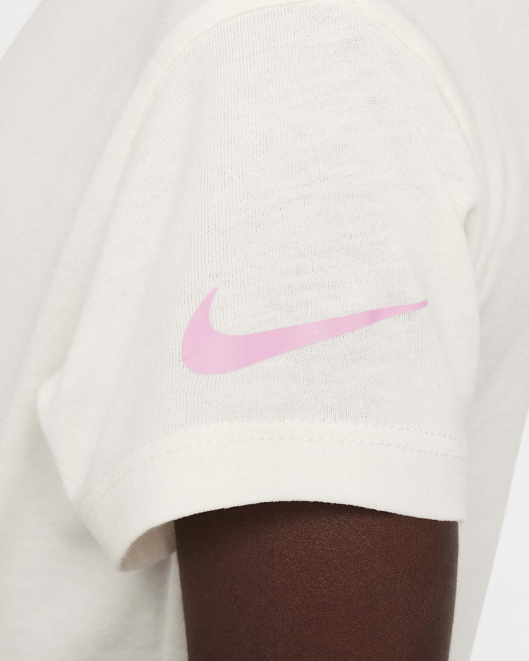 Playera para infantil Nike Swoosh Spirit - Vela