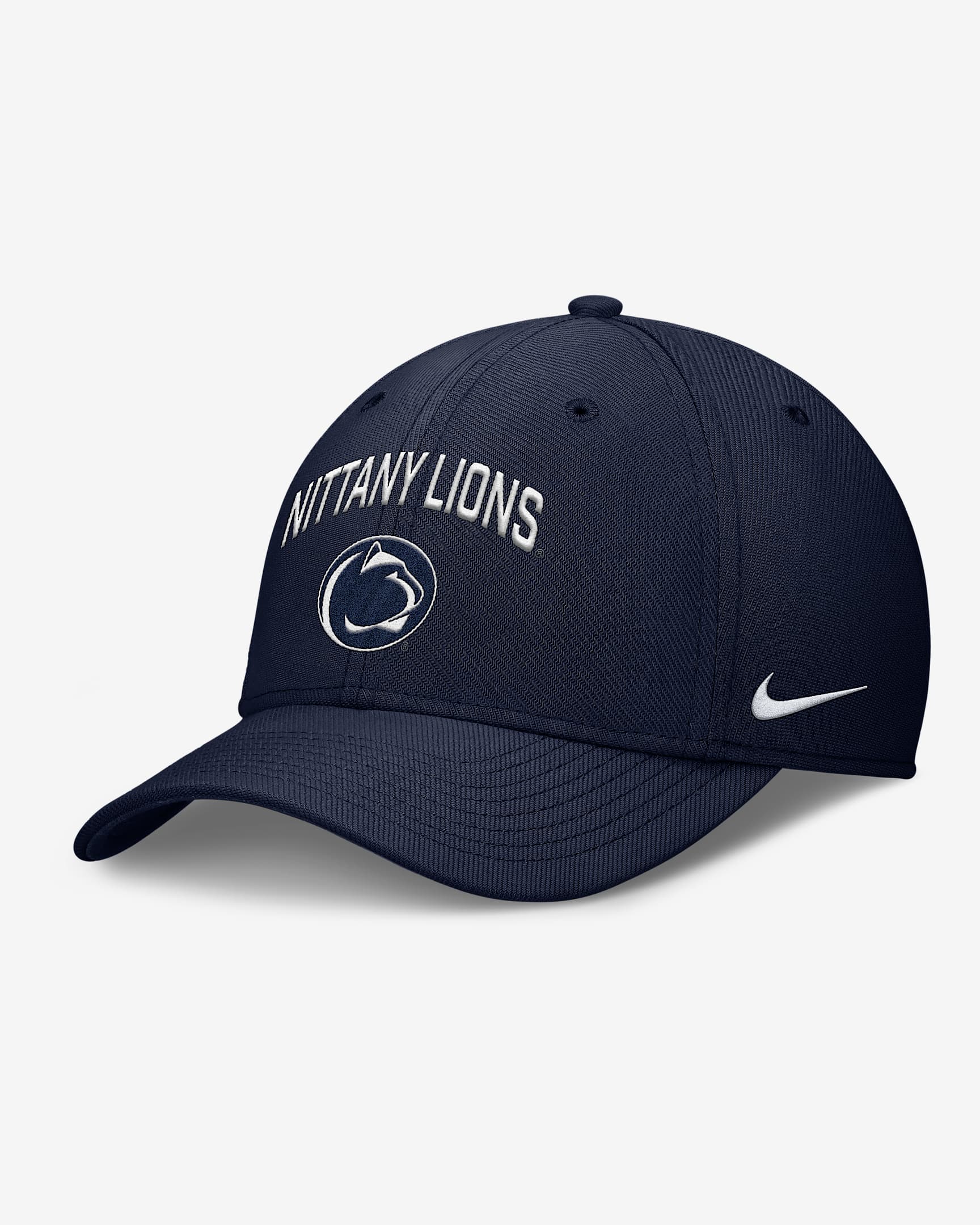 Penn State On-Field Rise Swoosh Men's Nike Dri-FIT College Hat - Navy