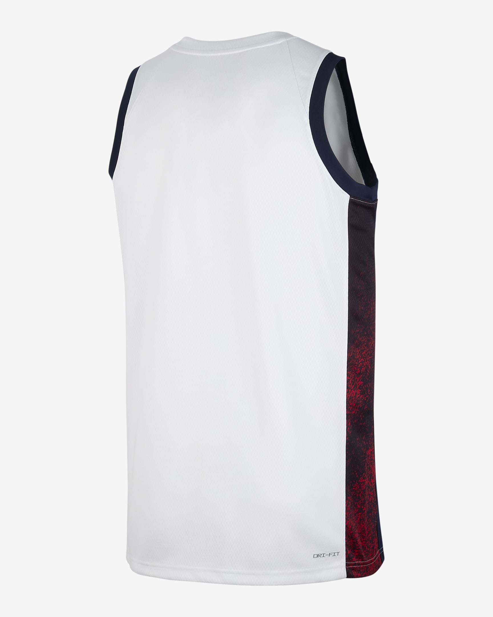 USAB Limited Home Men's Nike Basketball Jersey - White/Sport Red/Obsidian