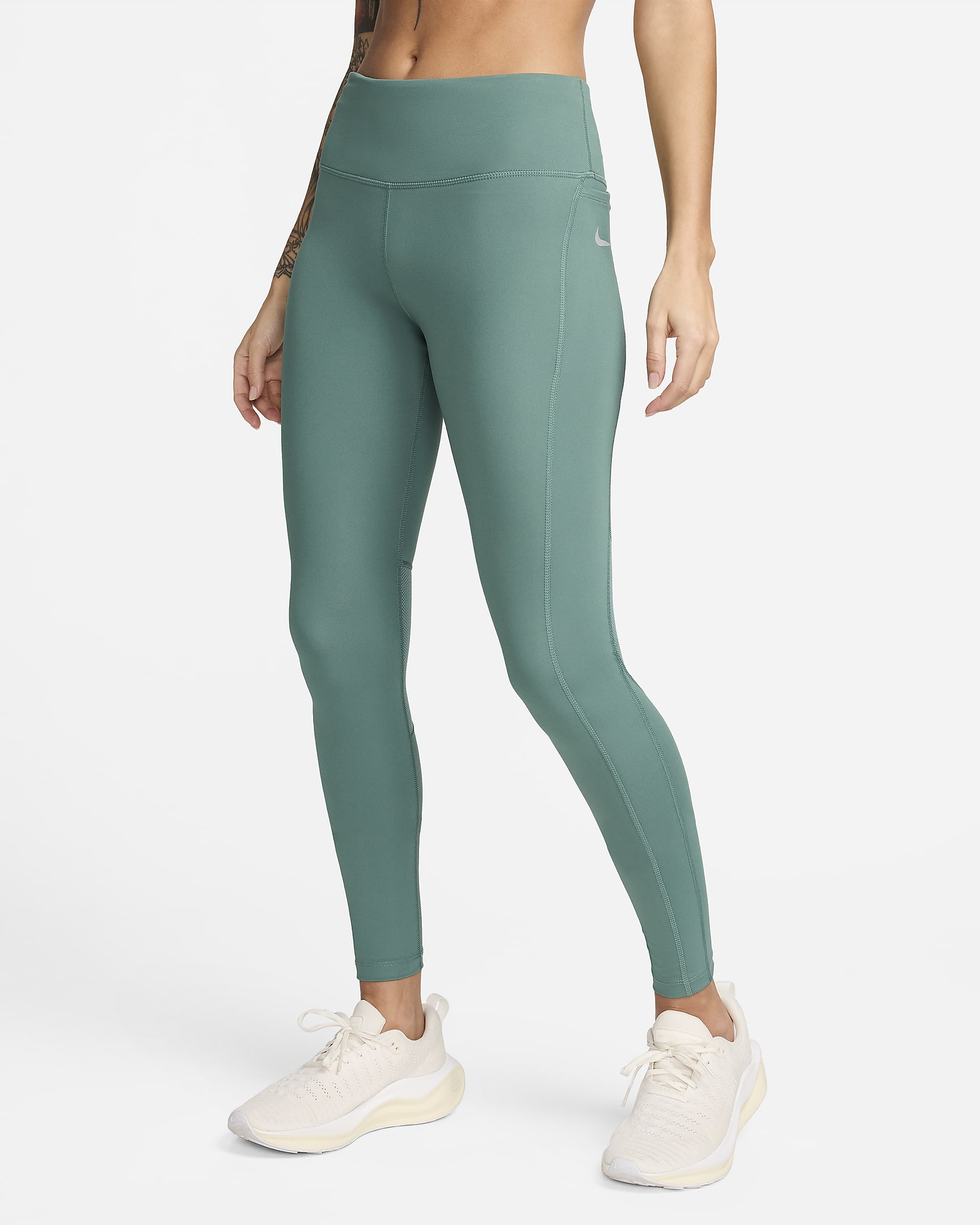 Nike Epic Fast Leggings de running de talle medio con bolsillo - Mujer - Bicoastal