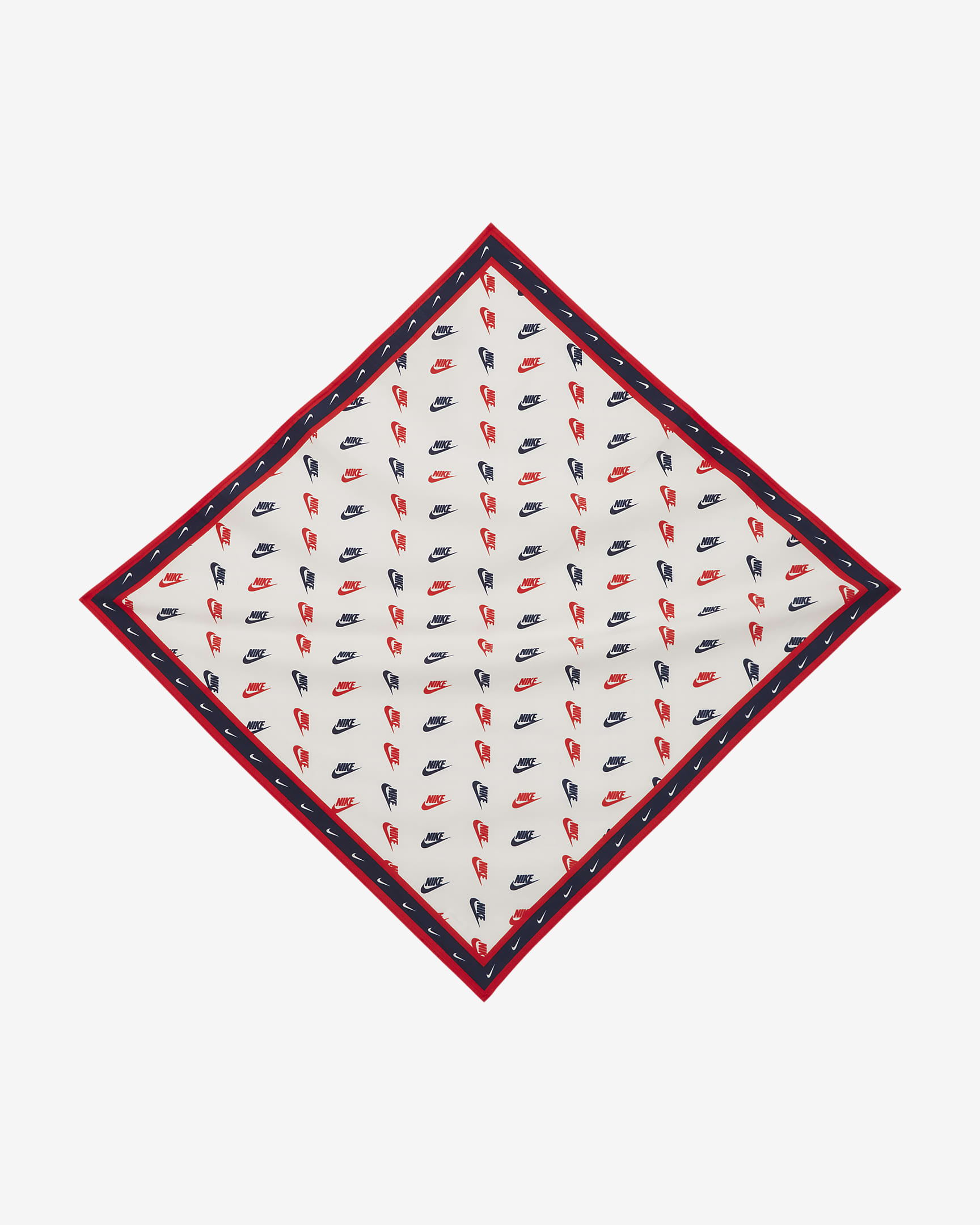 Nike Printed Bandana - Sail/University Red/Obsidian