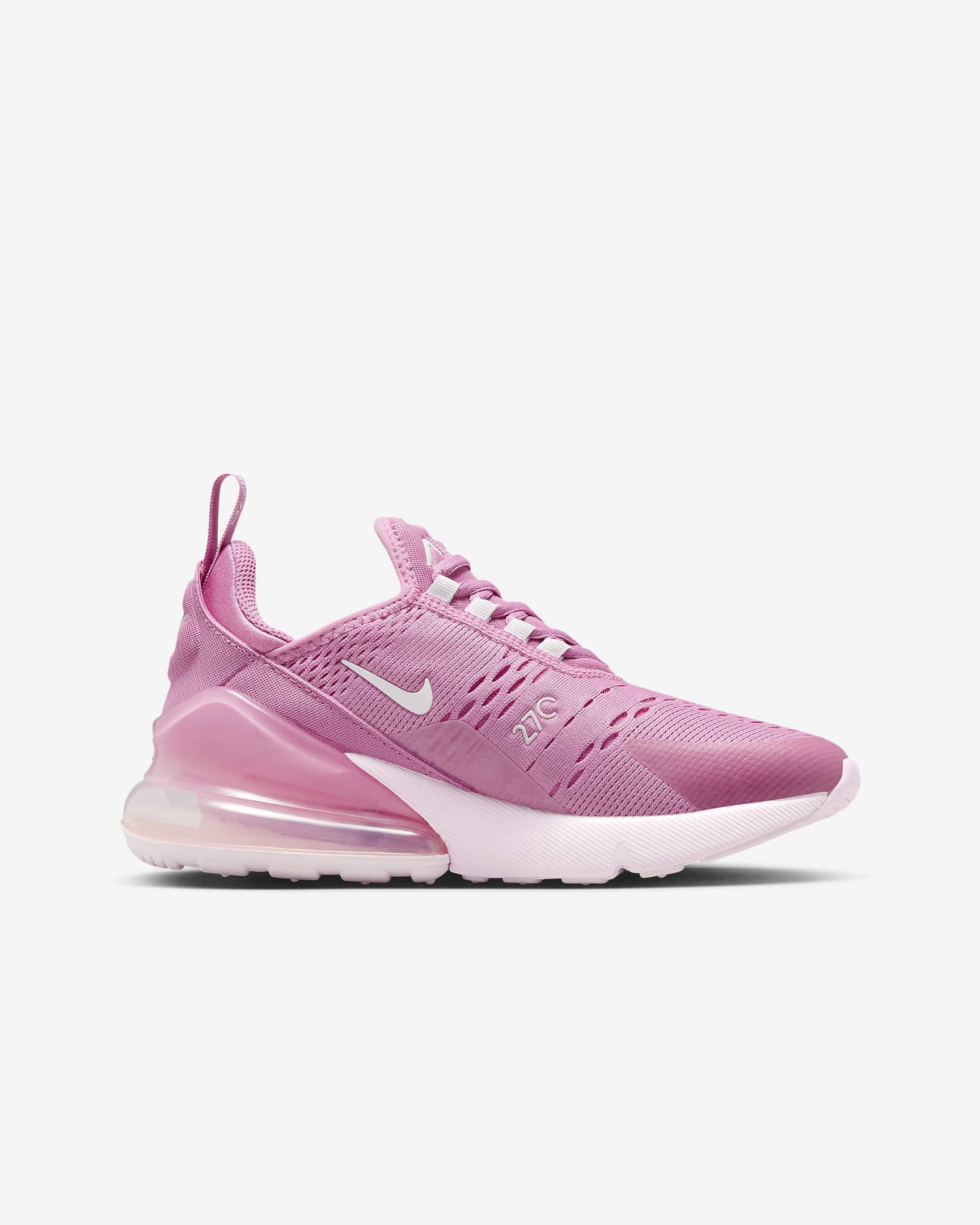 Tenis para niños grandes Nike Air Max 270 - Flamenco mágico/Espuma rosa