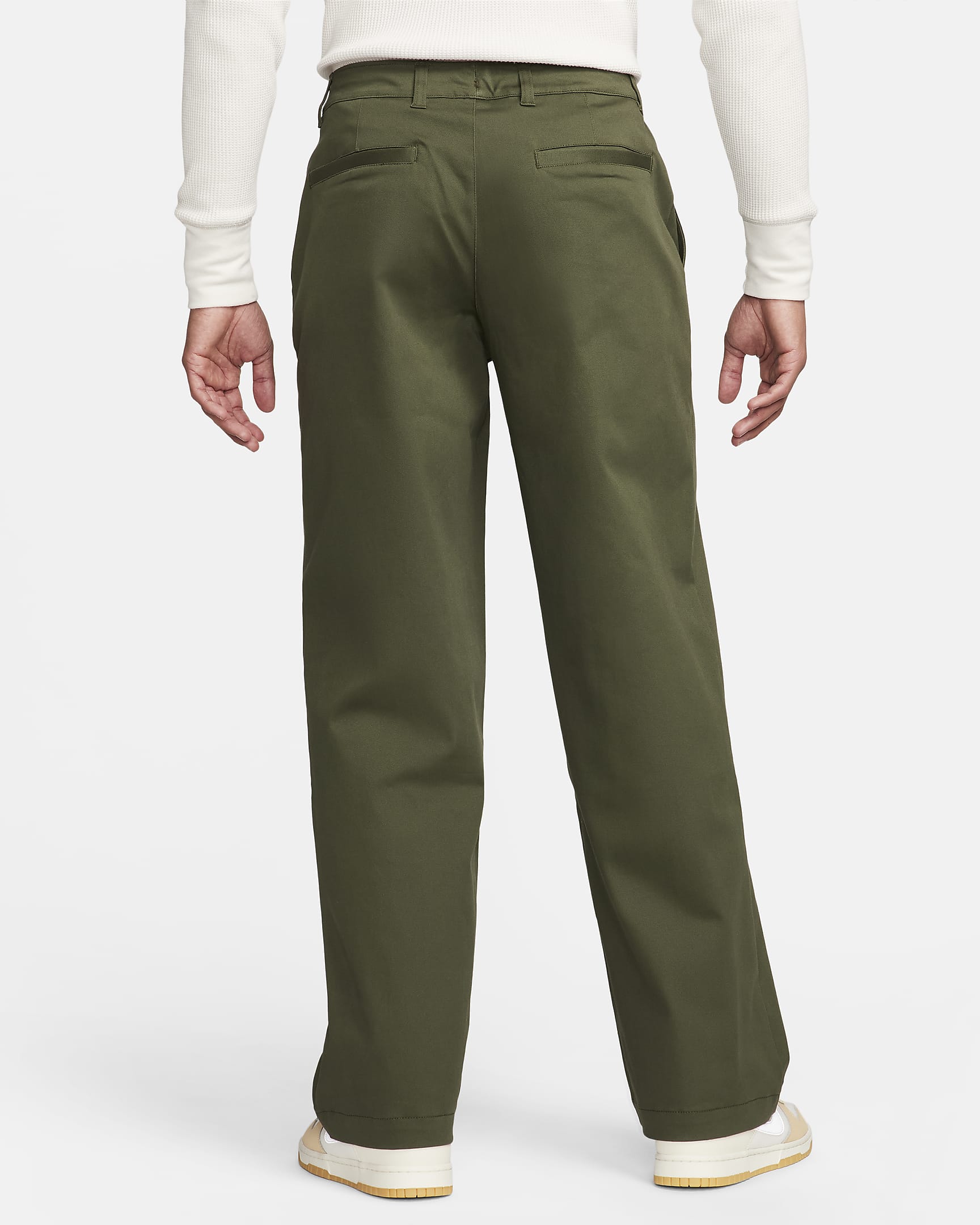 Nike Life Men's El Chino Trousers - Cargo Khaki/Cargo Khaki