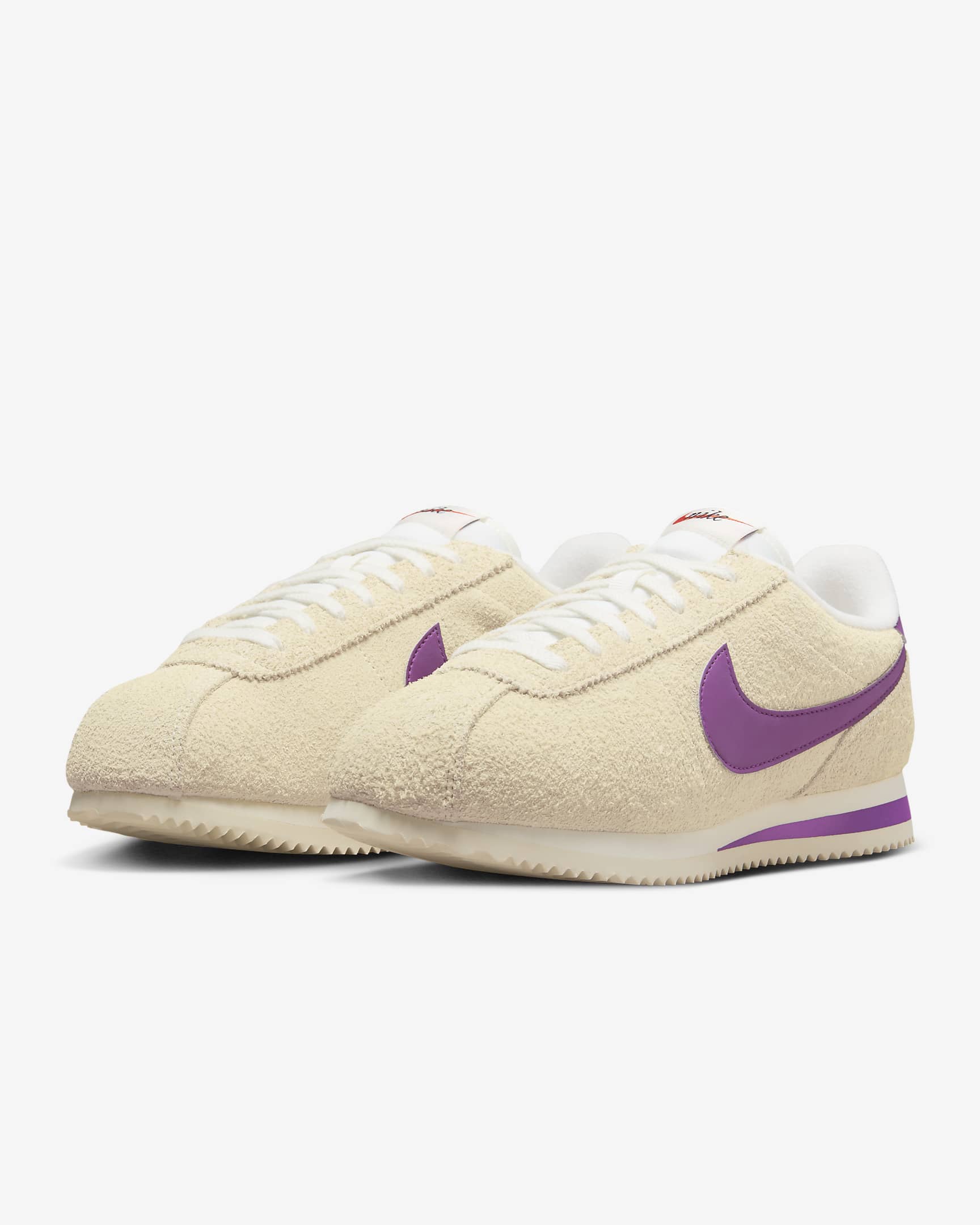 Nike Cortez Vintage Suede Women's Shoes - Muslin/Coconut Milk/Black/Viotech