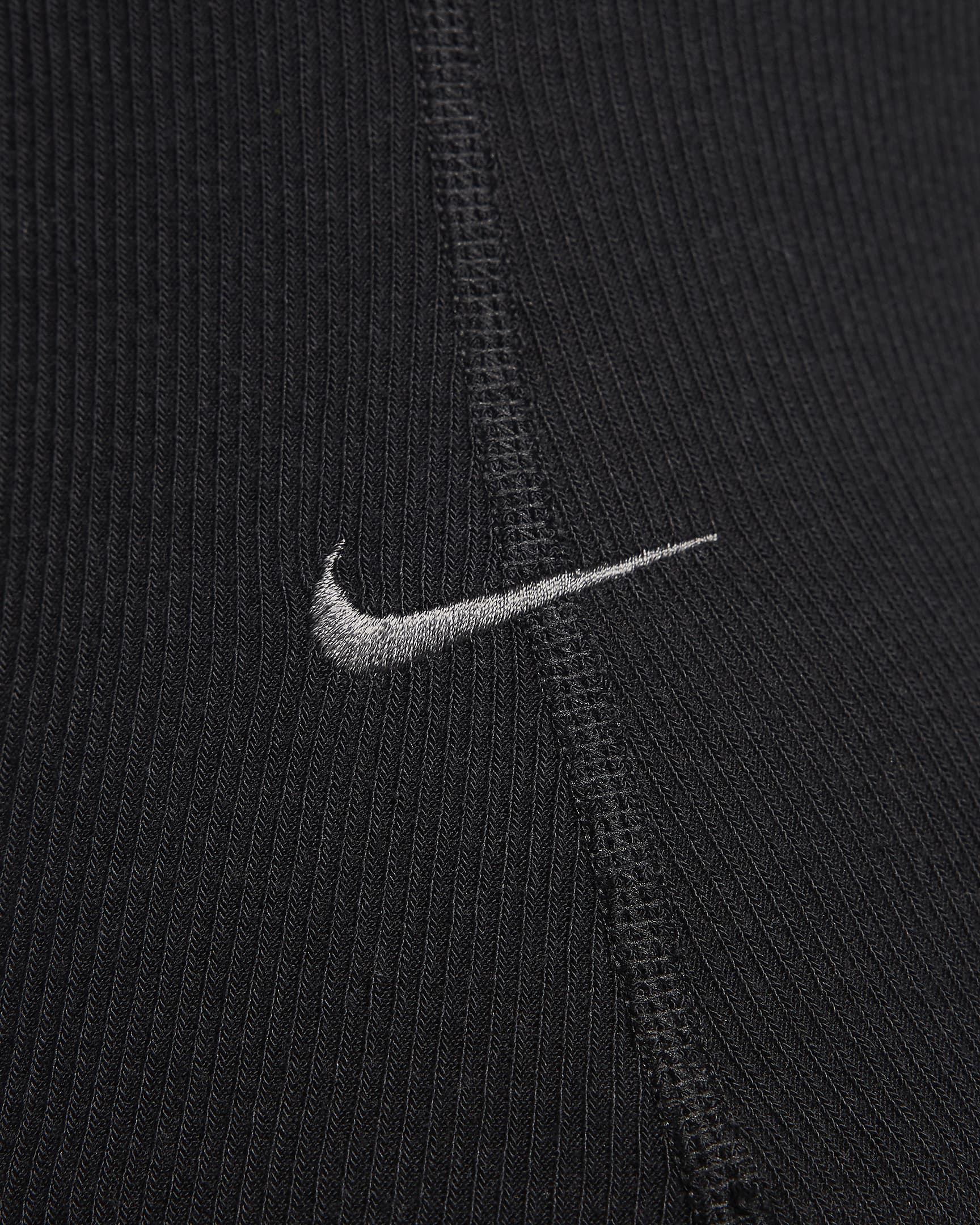 Nike Sportswear Women's Ribbed Tank Top - Black/Anthracite