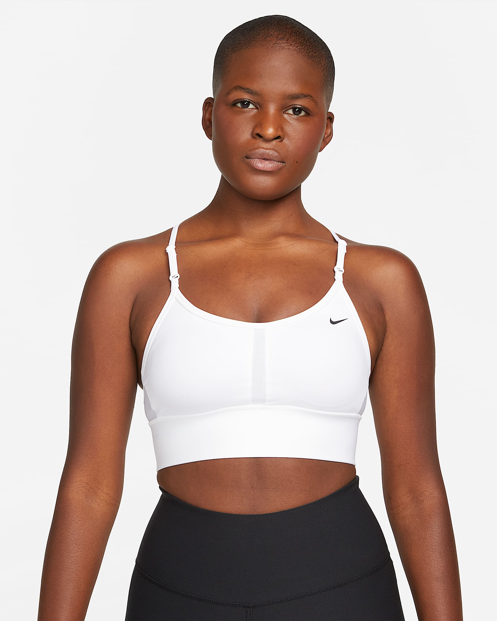 Nike Indy Women's LightSupport Padded Longline Sports Bra.