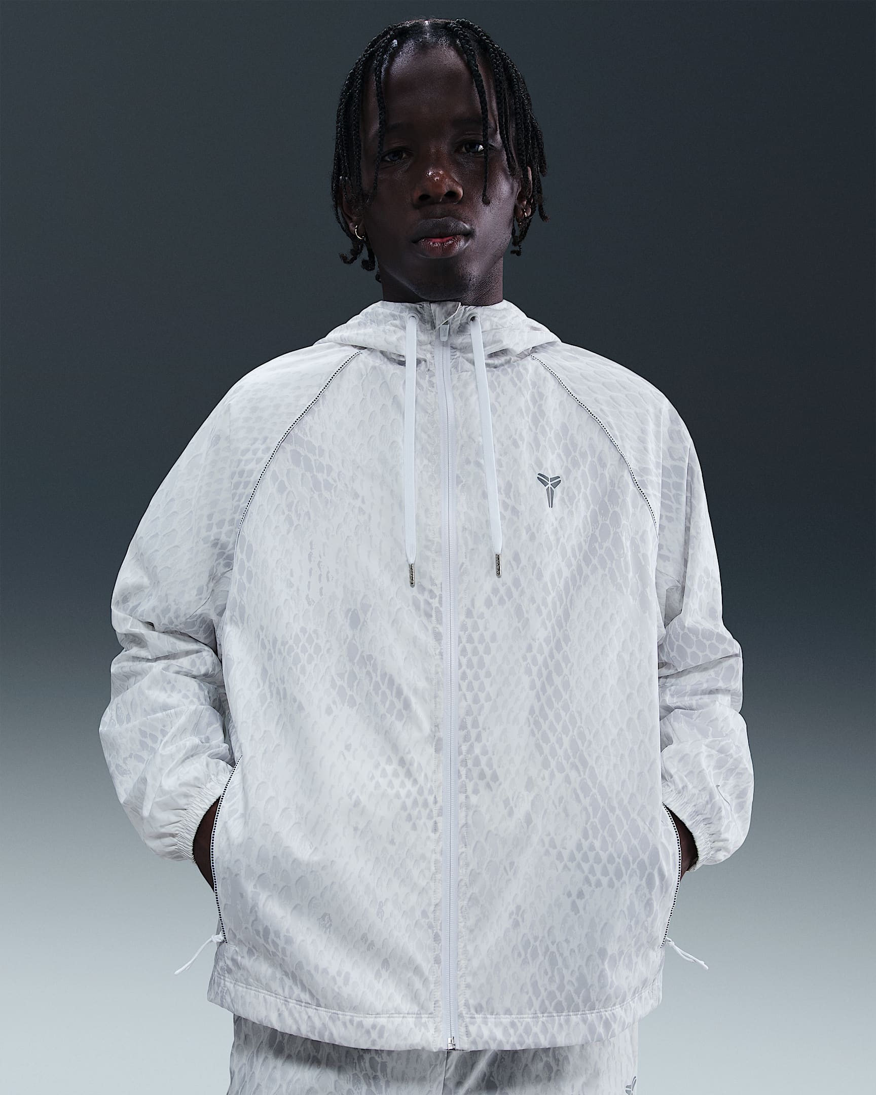 Kobe Men's Woven Jacket - White