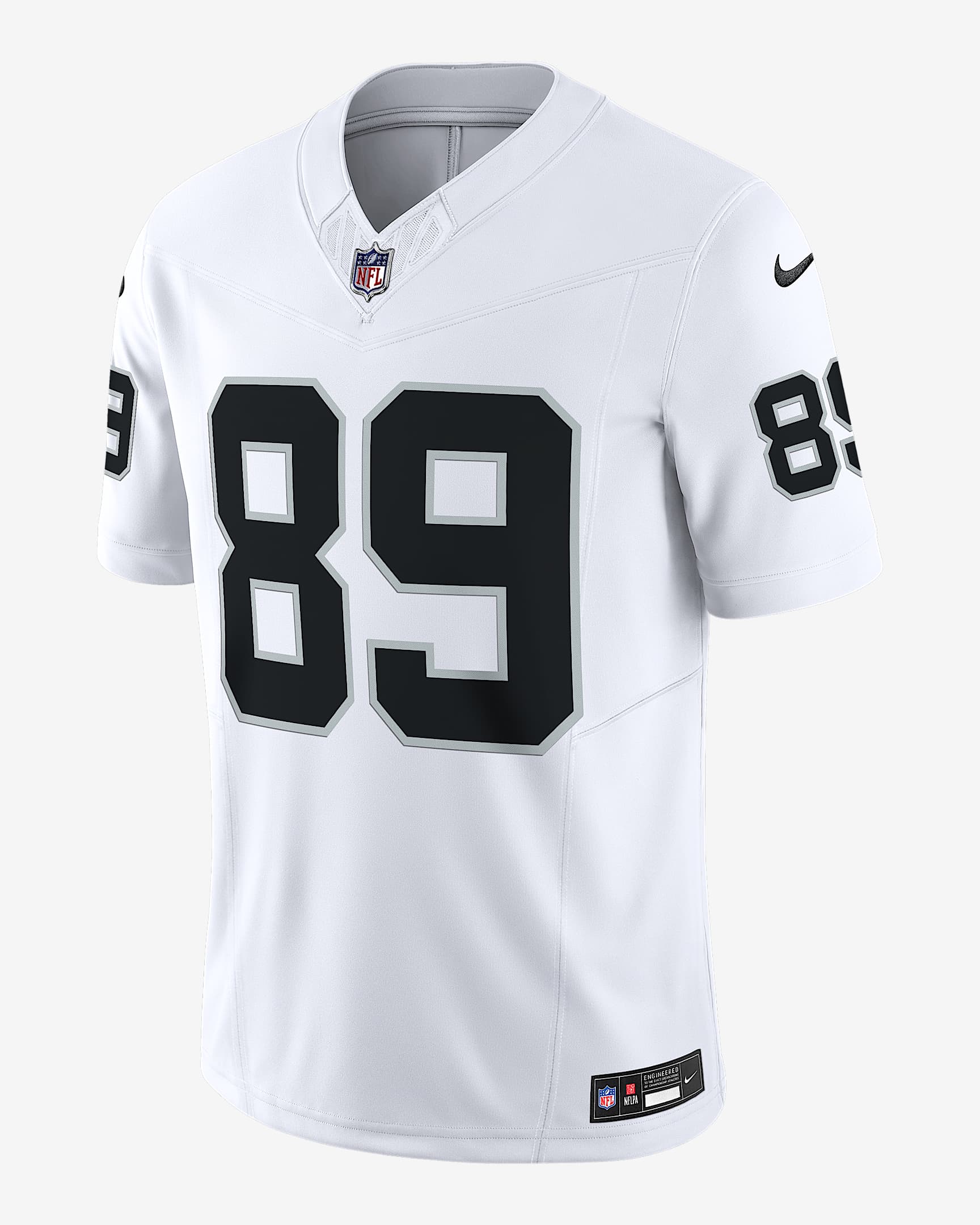 Jersey Nike Dri-FIT de la NFL Limited para hombre Brock Bowers Las Vegas Raiders - Blanco