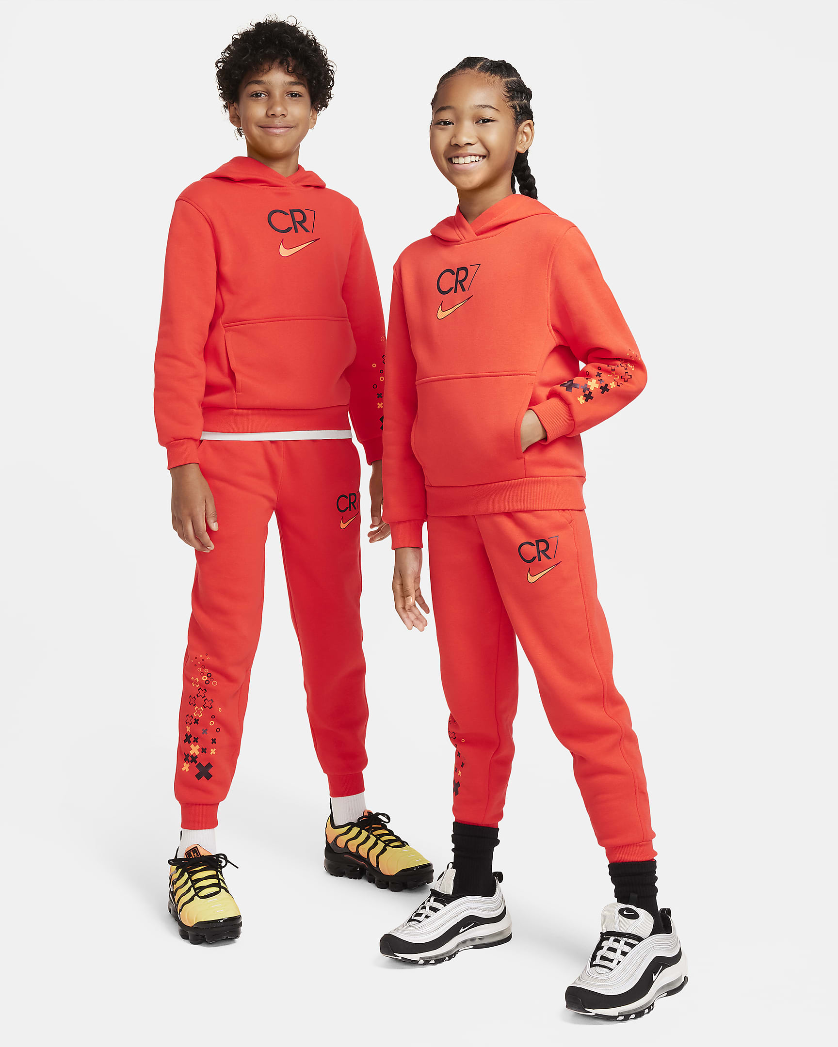 CR7 Older Kids' Club Fleece Hoodie. Nike NO