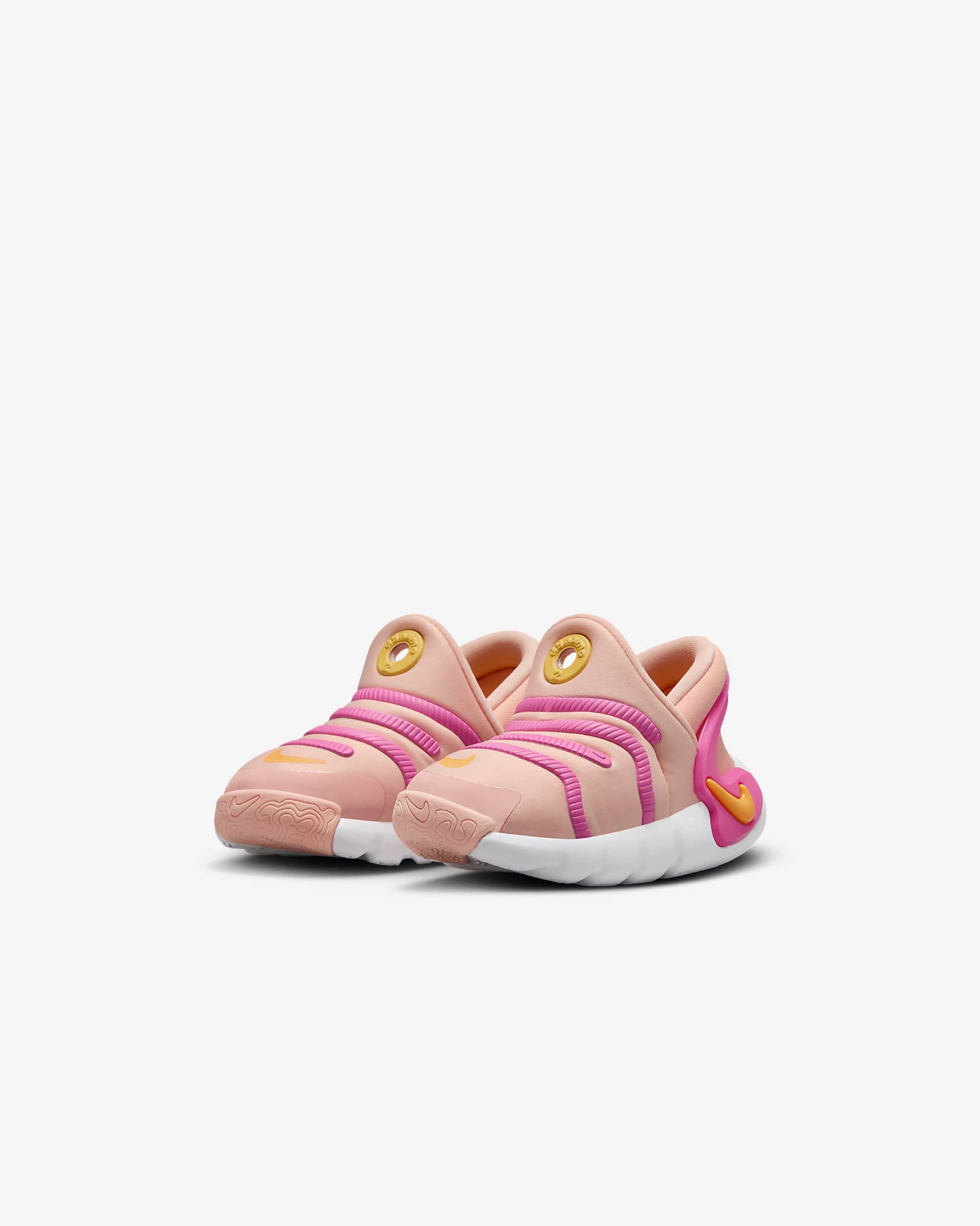 Nike Dynamo 2 EasyOn Baby/Toddler Shoes - Arctic Orange/Pinksicle/White/University Gold