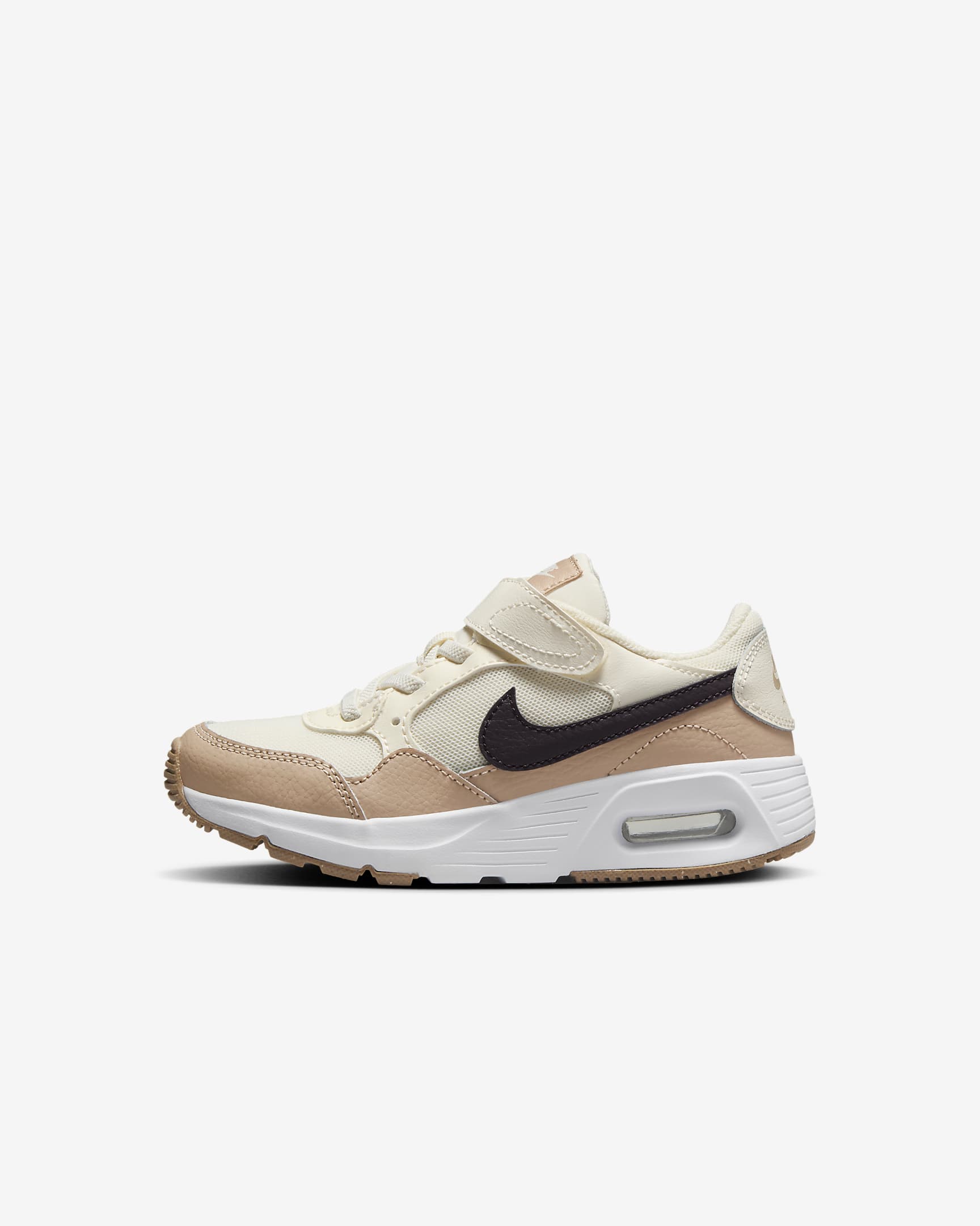 Boty Nike Air Max SC pro malé děti - Pale Ivory/Hemp/Burgundy Ash