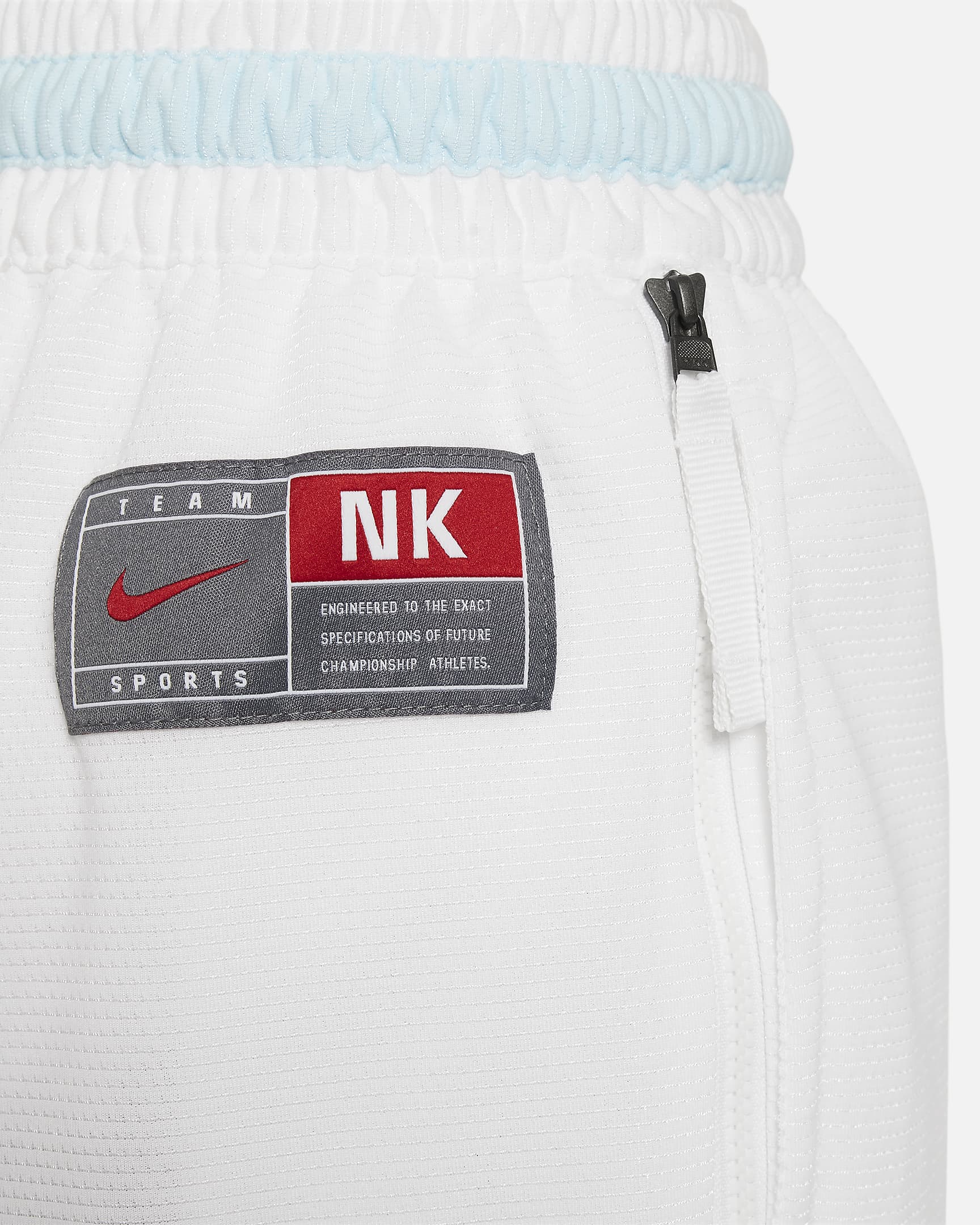 Nike DNA Culture of Basketball Older Kids' Dri-FIT Shorts - White/Glacier Blue