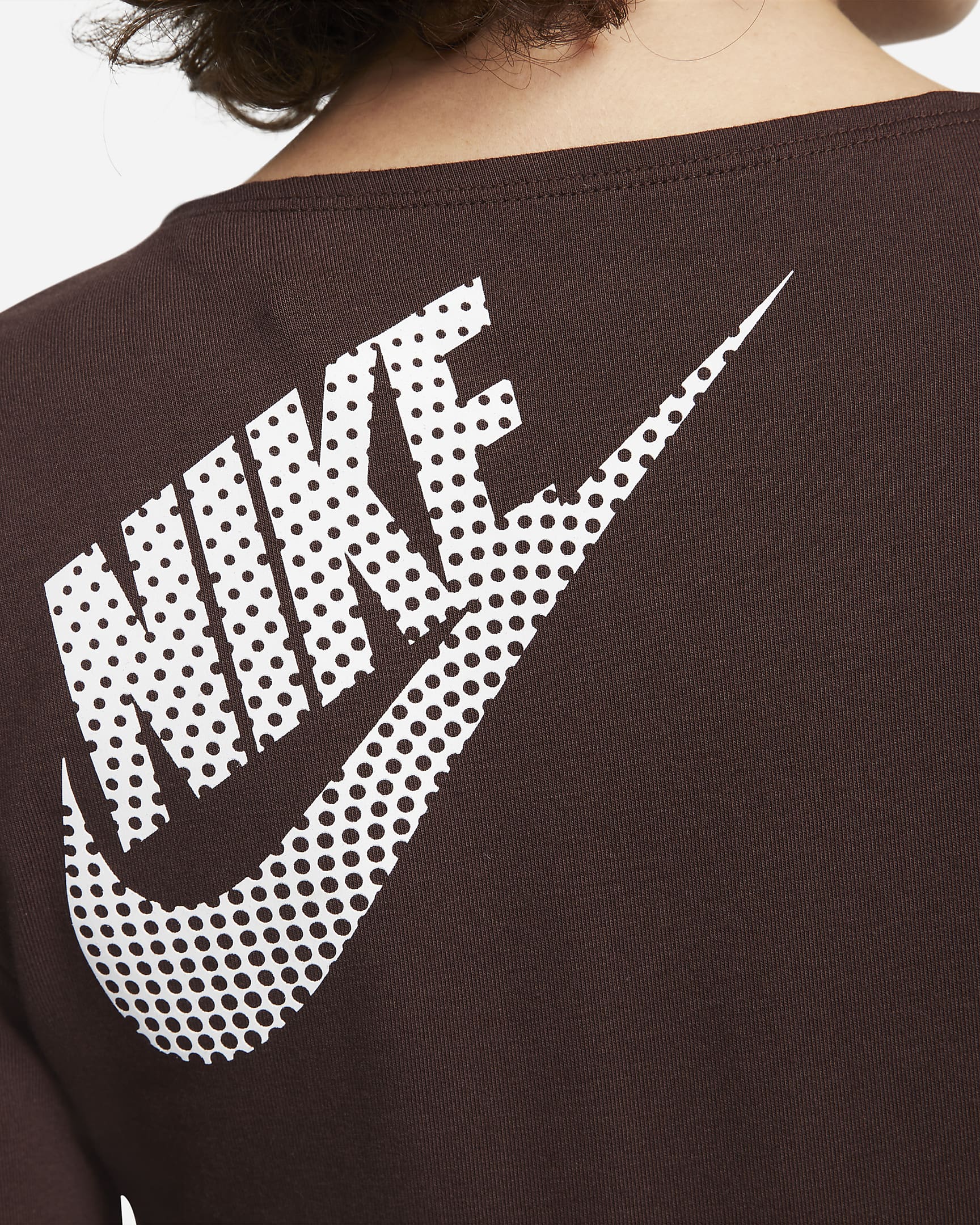 Nike Sportswear Women's LongSleeve Dance Crop Top. Nike NL