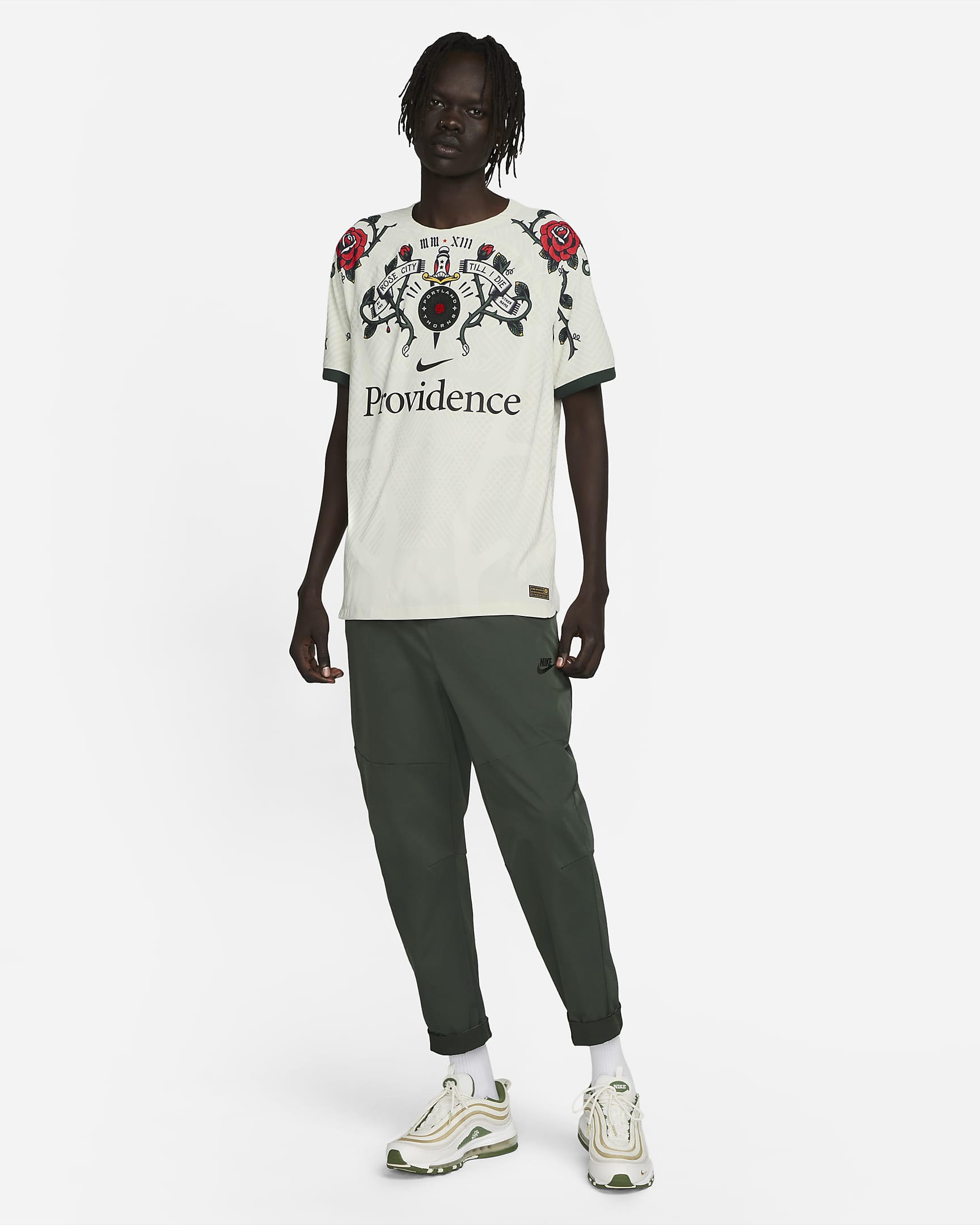 Portland Thorns FC 2023 Match Away Men's Nike DriFIT ADV Soccer Jersey