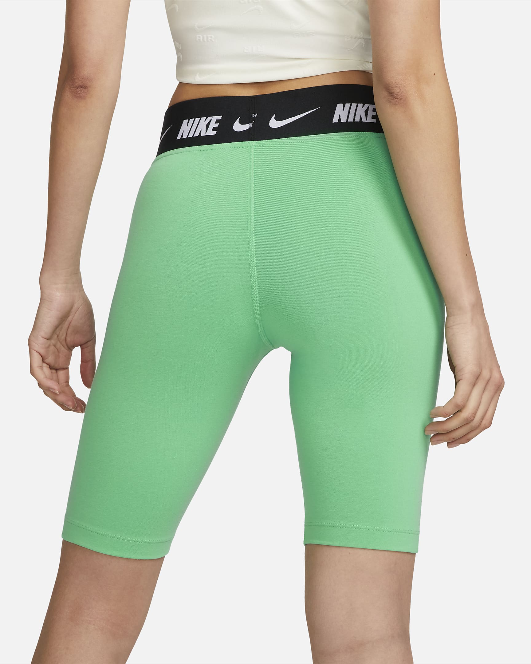 women's nike high waisted shorts