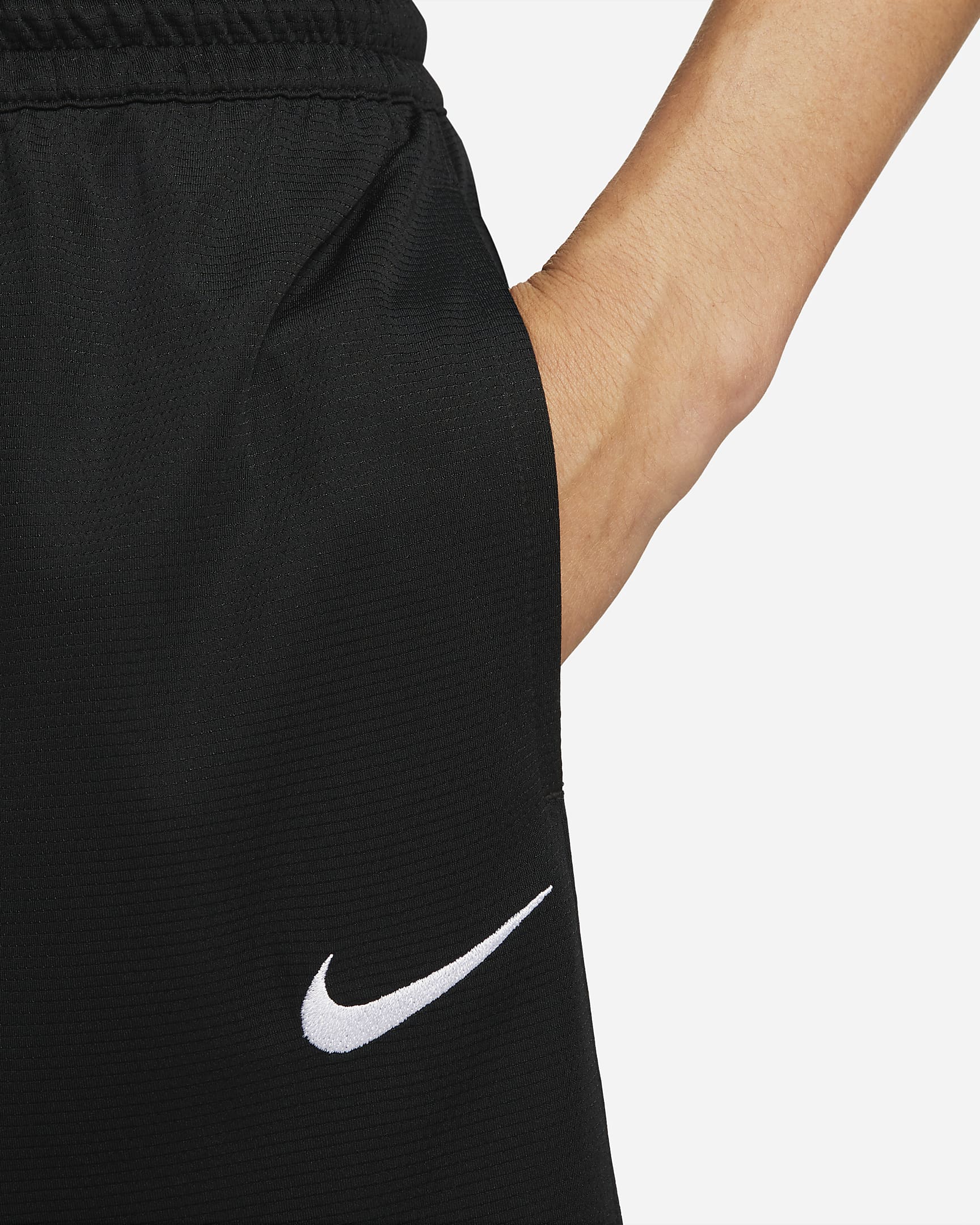 Nike Dri-FIT Icon Men's Basketball Shorts - Black/Black/White