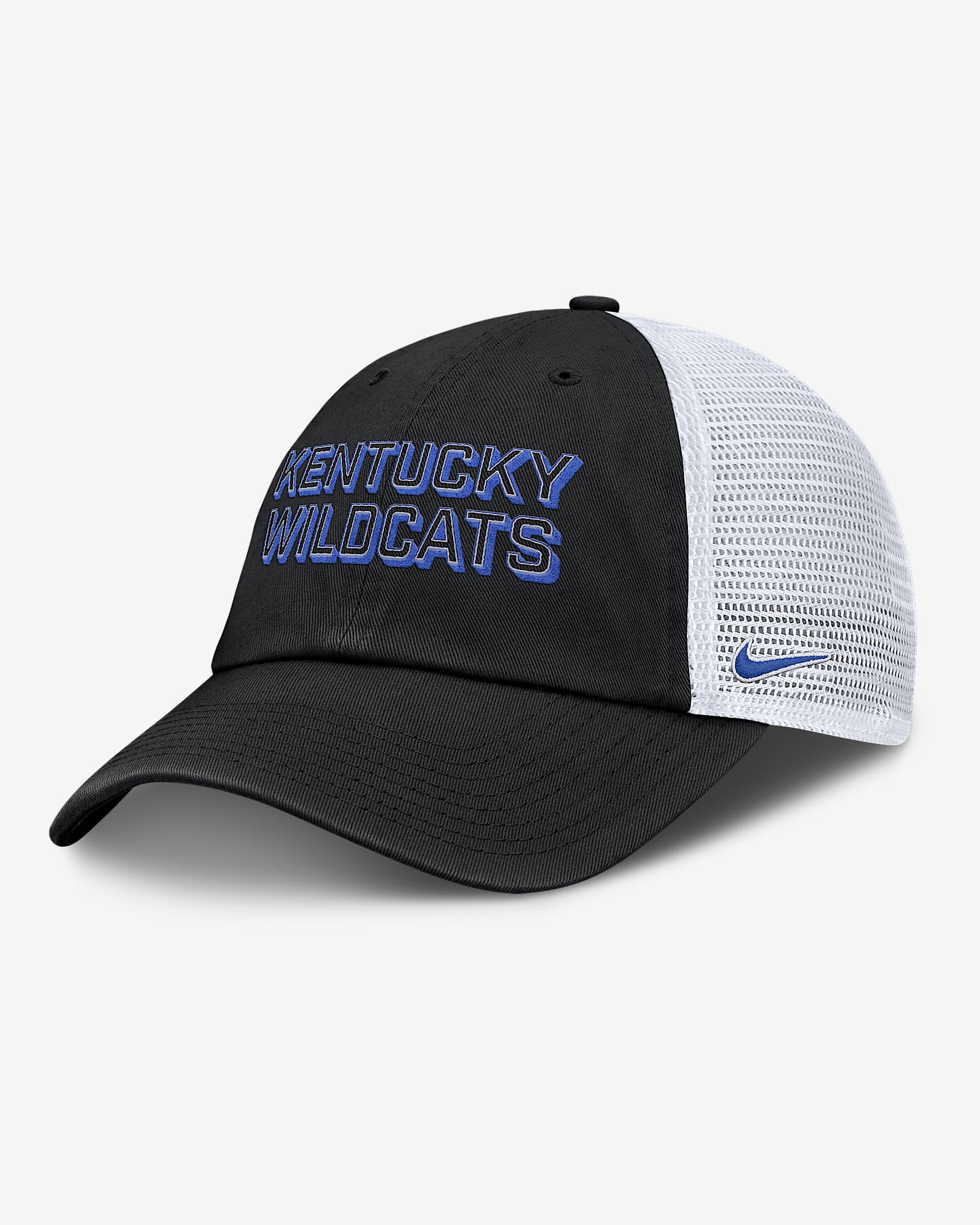 Kentucky On-Field Club Gameday Men's Nike College Trucker Adjustable Hat - Black