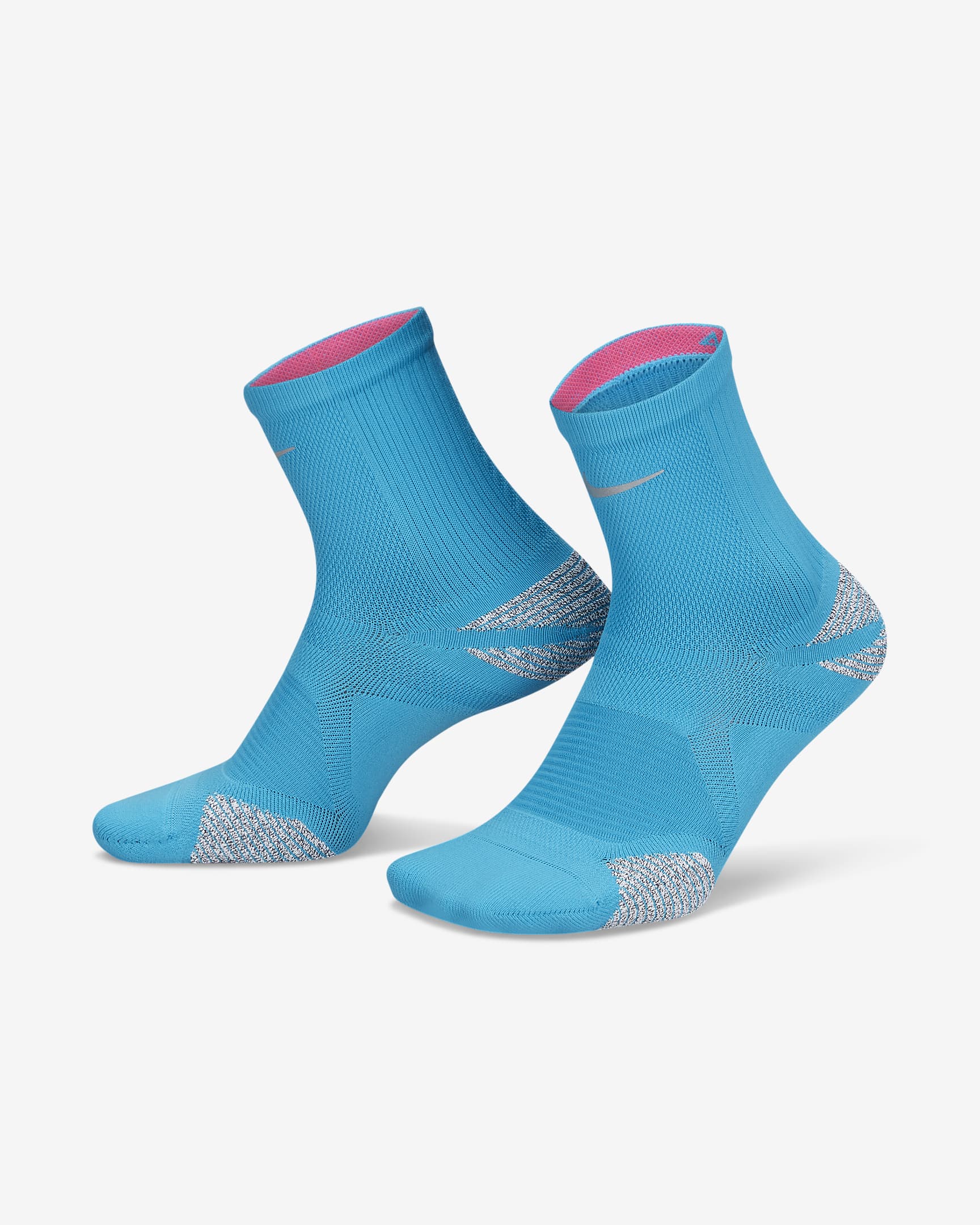 Nike Racing Ankle Socks - Laser Blue/Hyper Pink