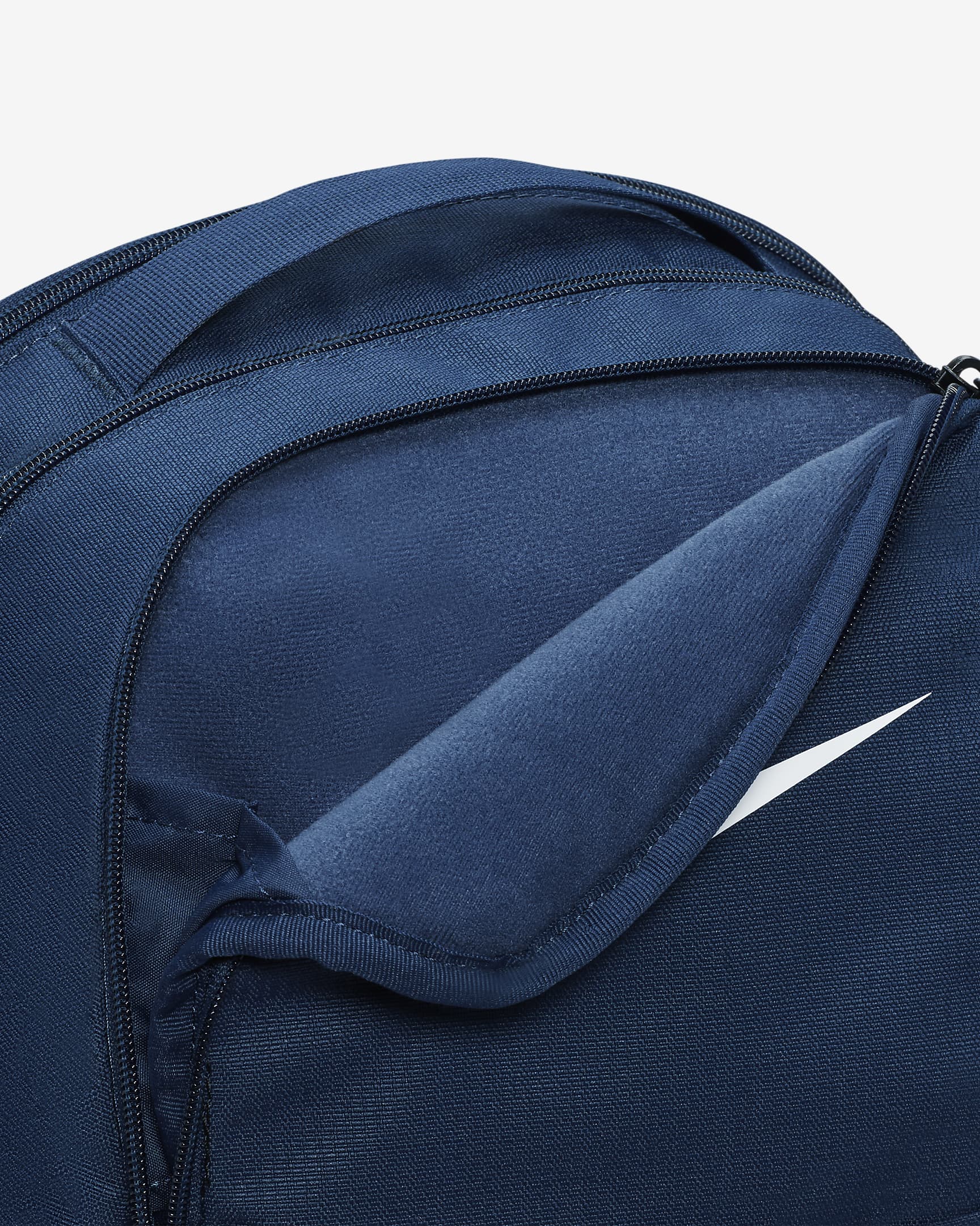 Nike Brasilia 9.5 Training Backpack (Medium, 24L) - Midnight Navy/Black/White