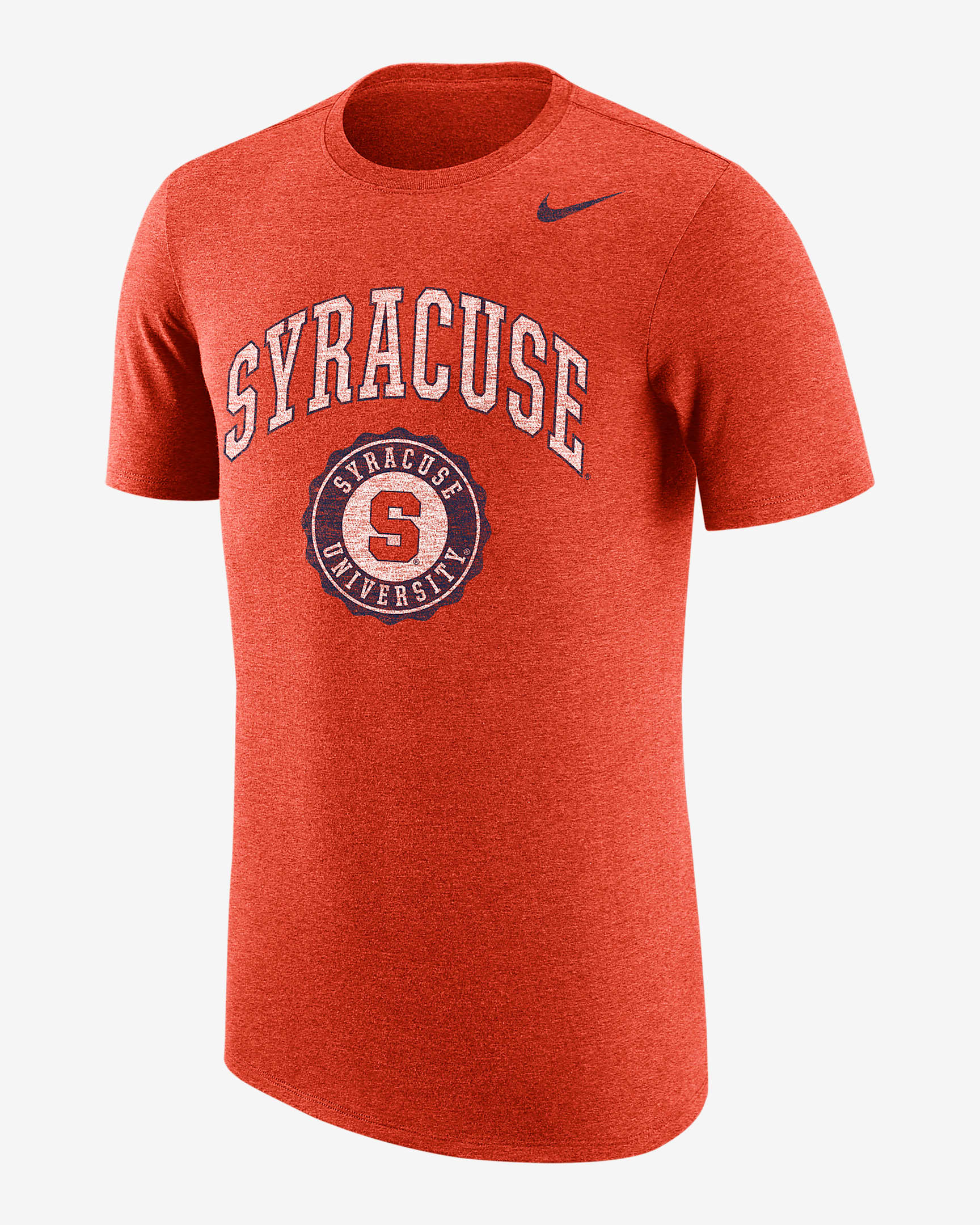 Nike College (Syracuse) Men's T-Shirt - Team Orange Heather