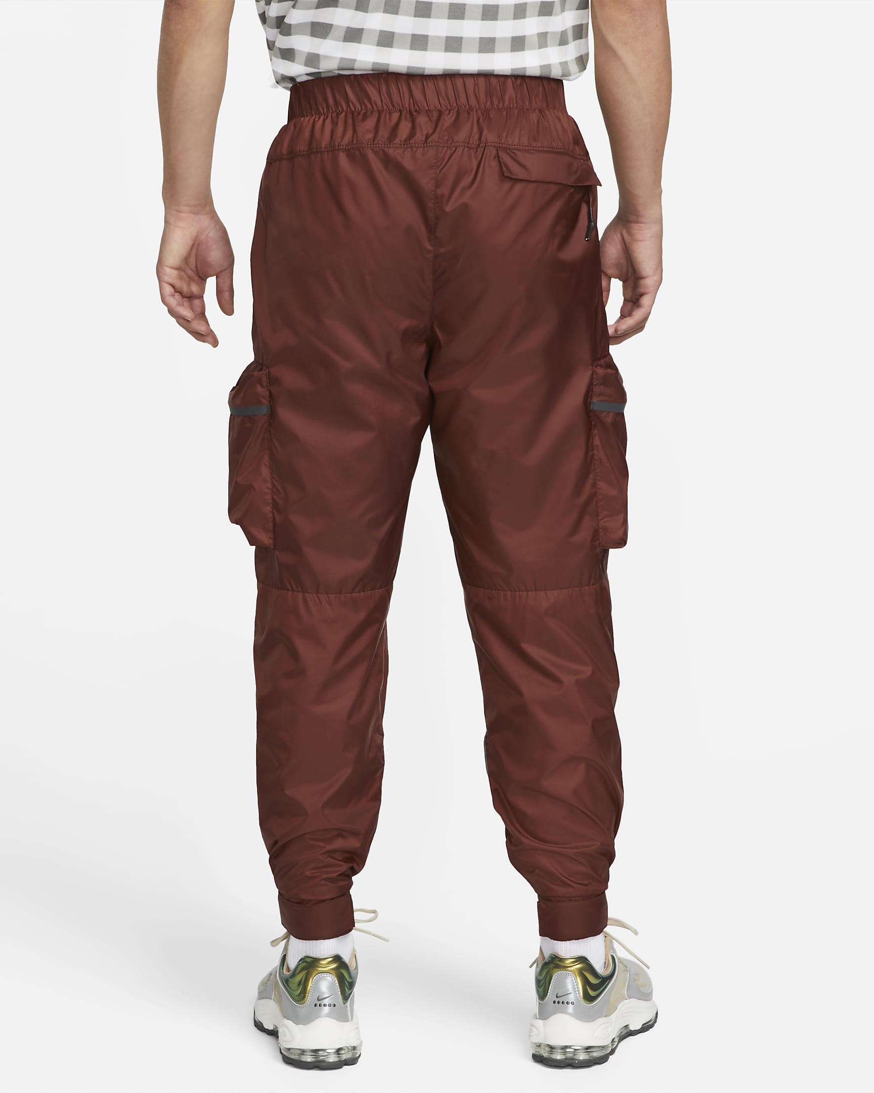 Nike Sportswear Repel Tech Pack Men's Lined Woven Trousers - Dark Pony/Earth/Dark Pony/Dark Pony