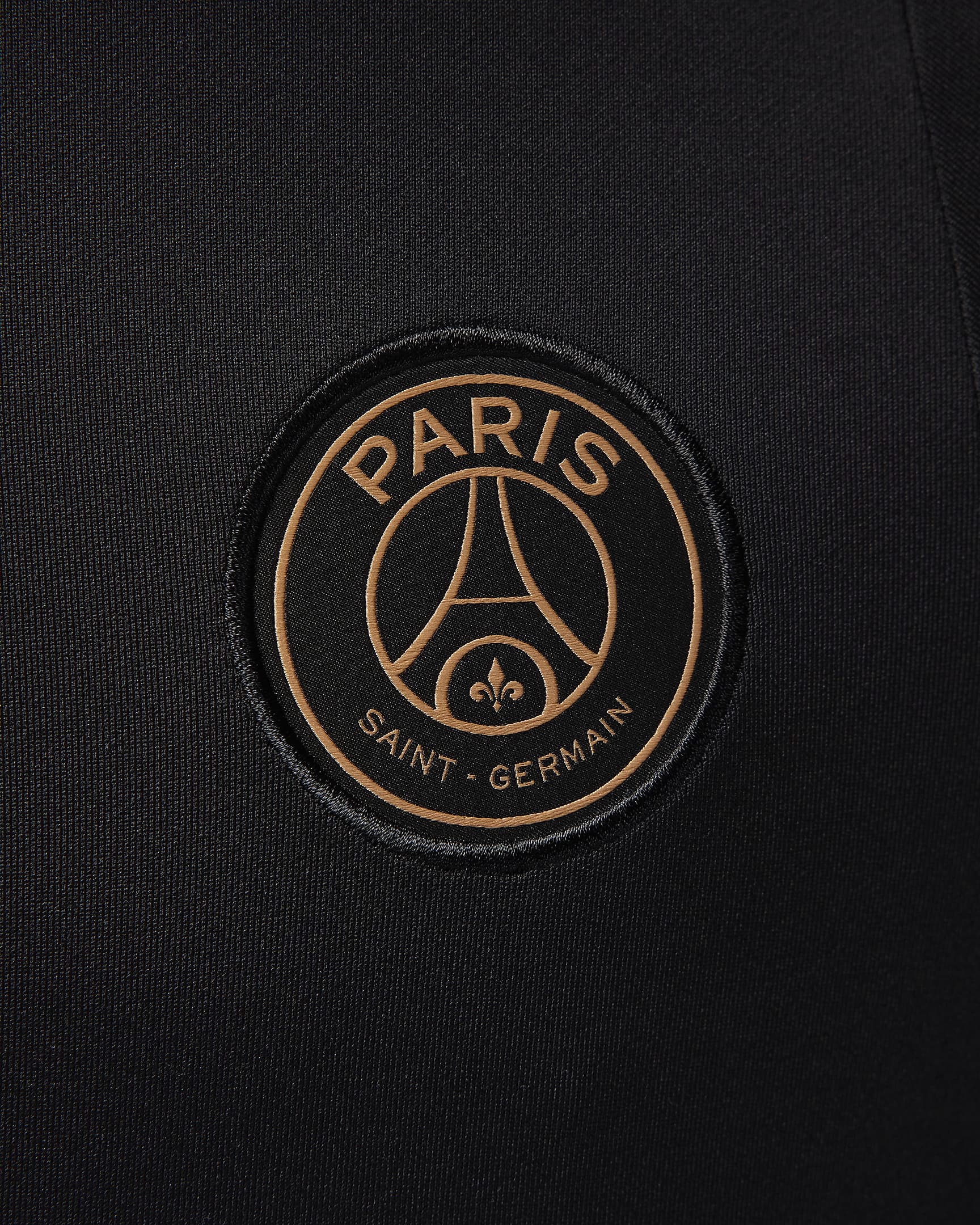 Męska treningowa koszulka piłkarska Jordan Dri-FIT Paris Saint-Germain Strike (wersja trzecia) - Czerń/Rust Pink/Rust Pink