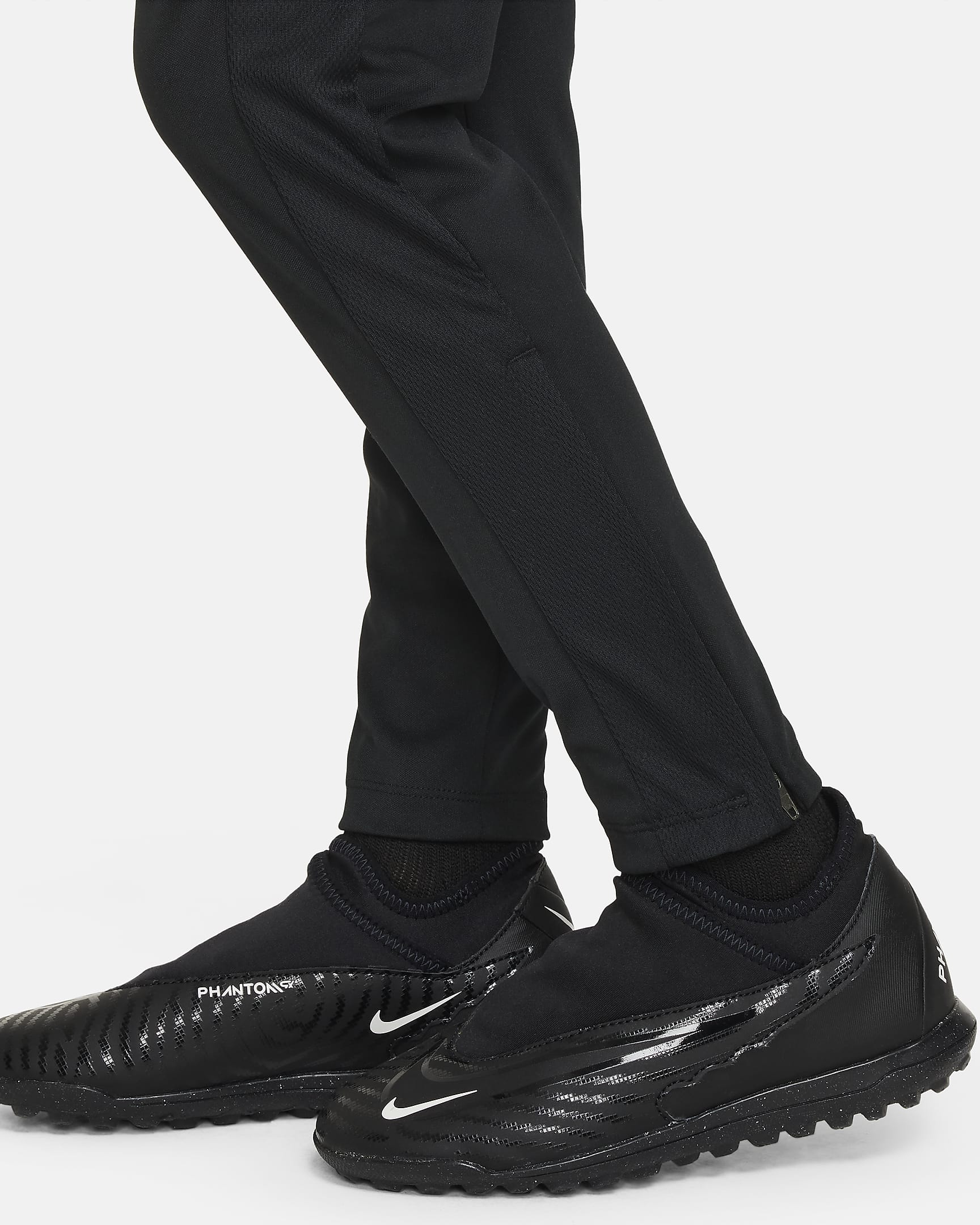 Nike Dri-FIT Academy23 Kids' Football Trousers - Black/Black/Metallic Gold