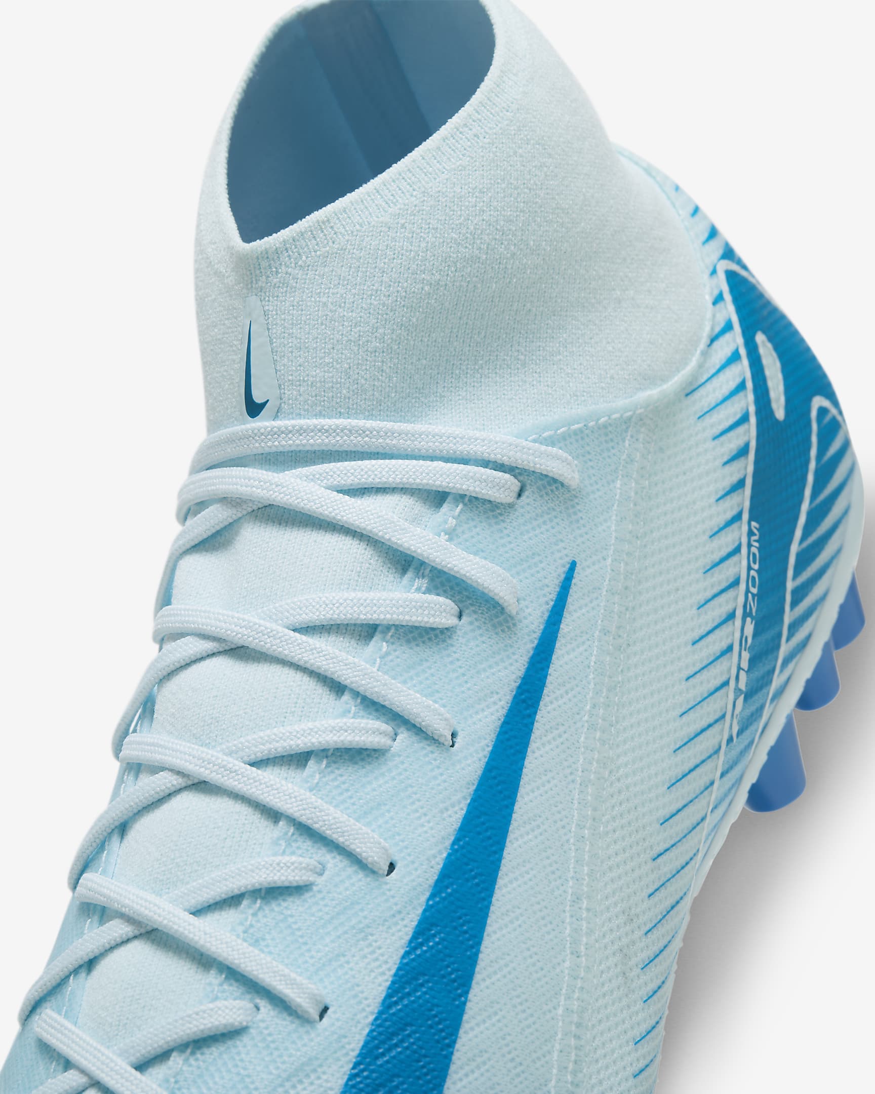 Nike Mercurial Superfly 10 Academy AG High-Top Soccer Cleats - Glacier Blue/Blue Orbit