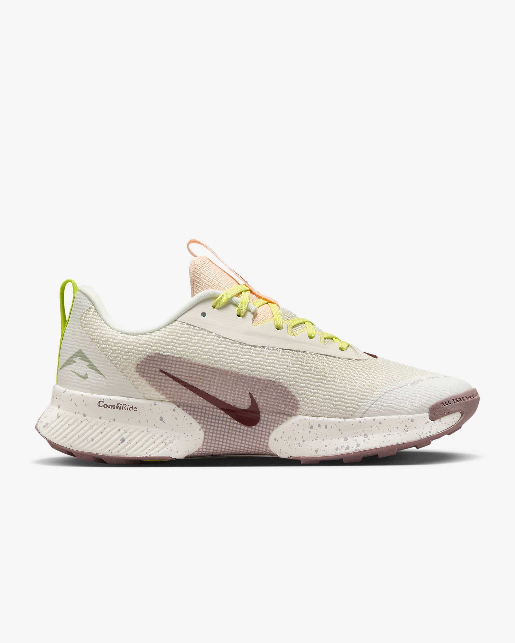 Nike Juniper Trail 3 女款越野跑鞋 - Sail/Crimson Tint/Life Lime/Dark Pony