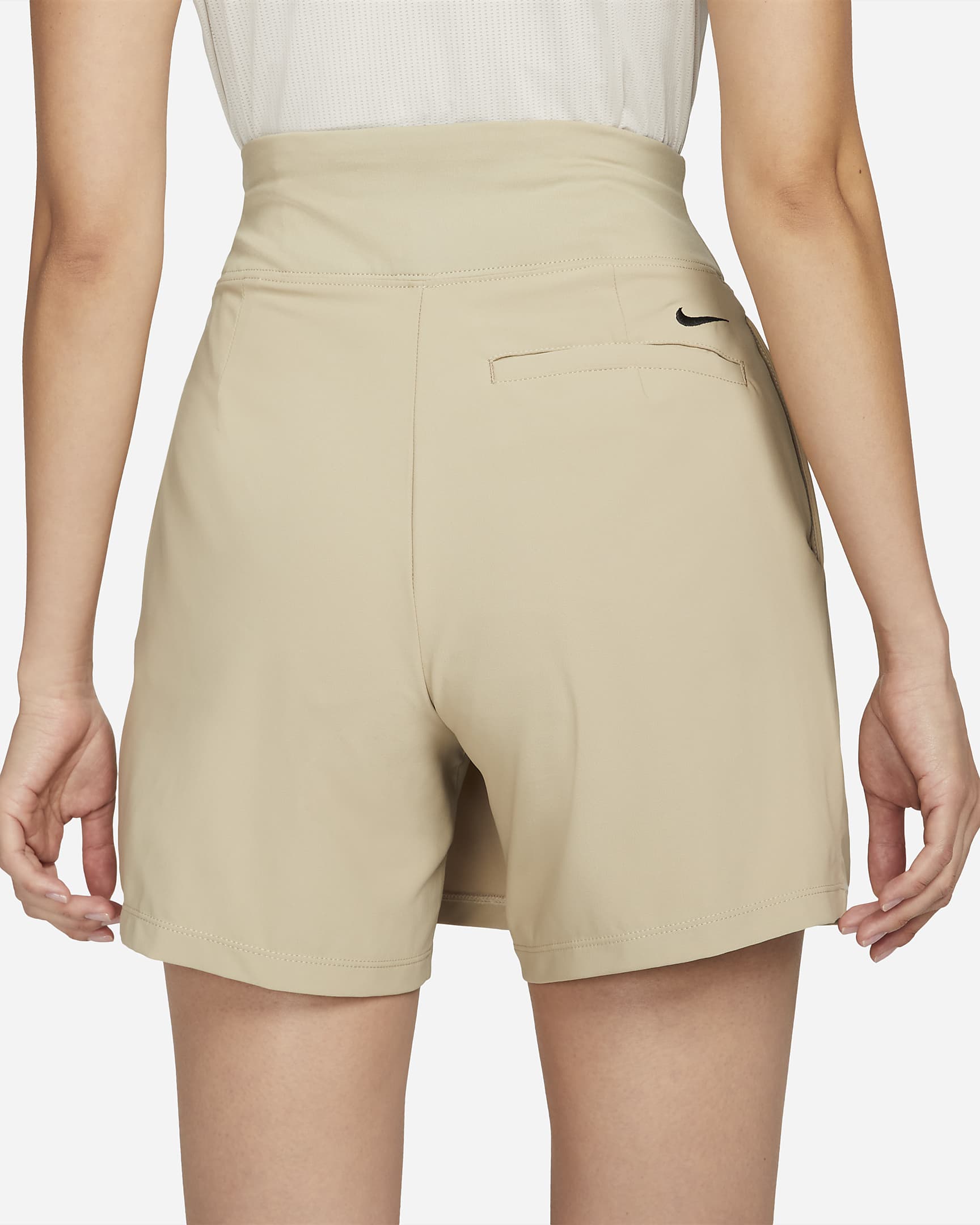 Nike Dri-FIT Women's Golf Skort - Limestone/Black