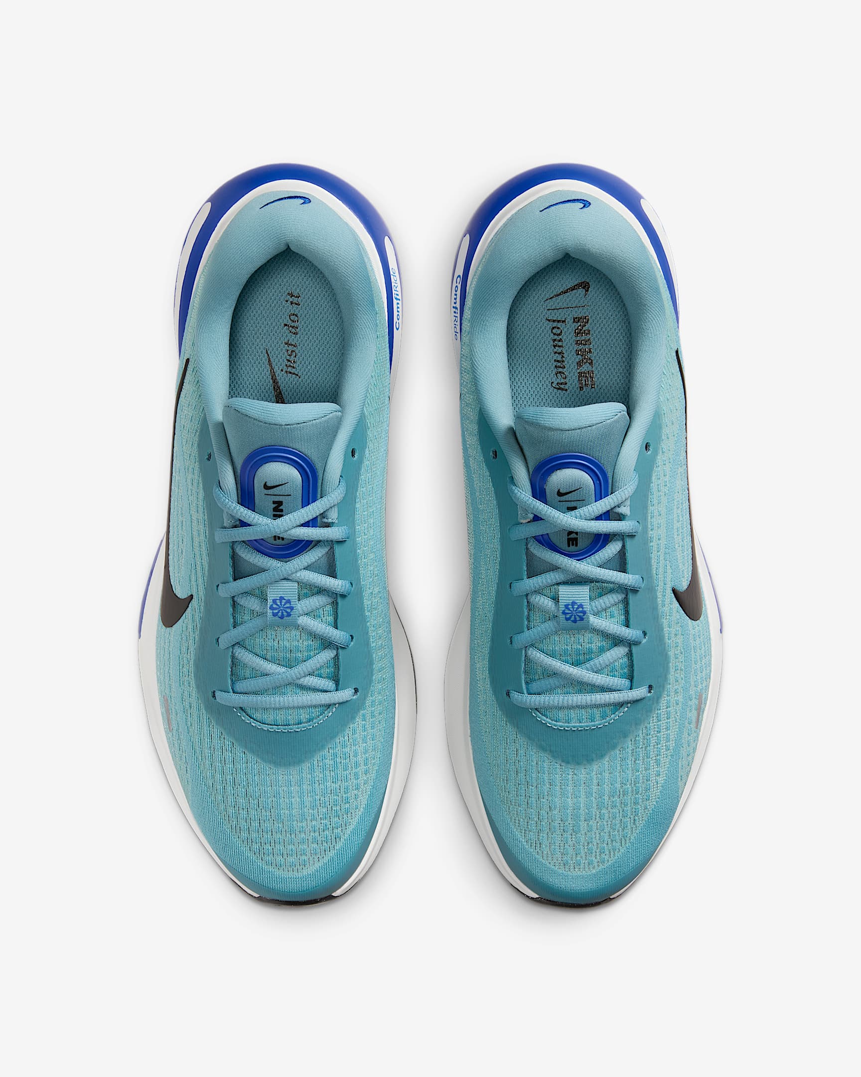 Chaussures de running sur route Nike Journey Run pour homme - Denim Turquoise/Smokey Blue/Hyper Royal/Noir