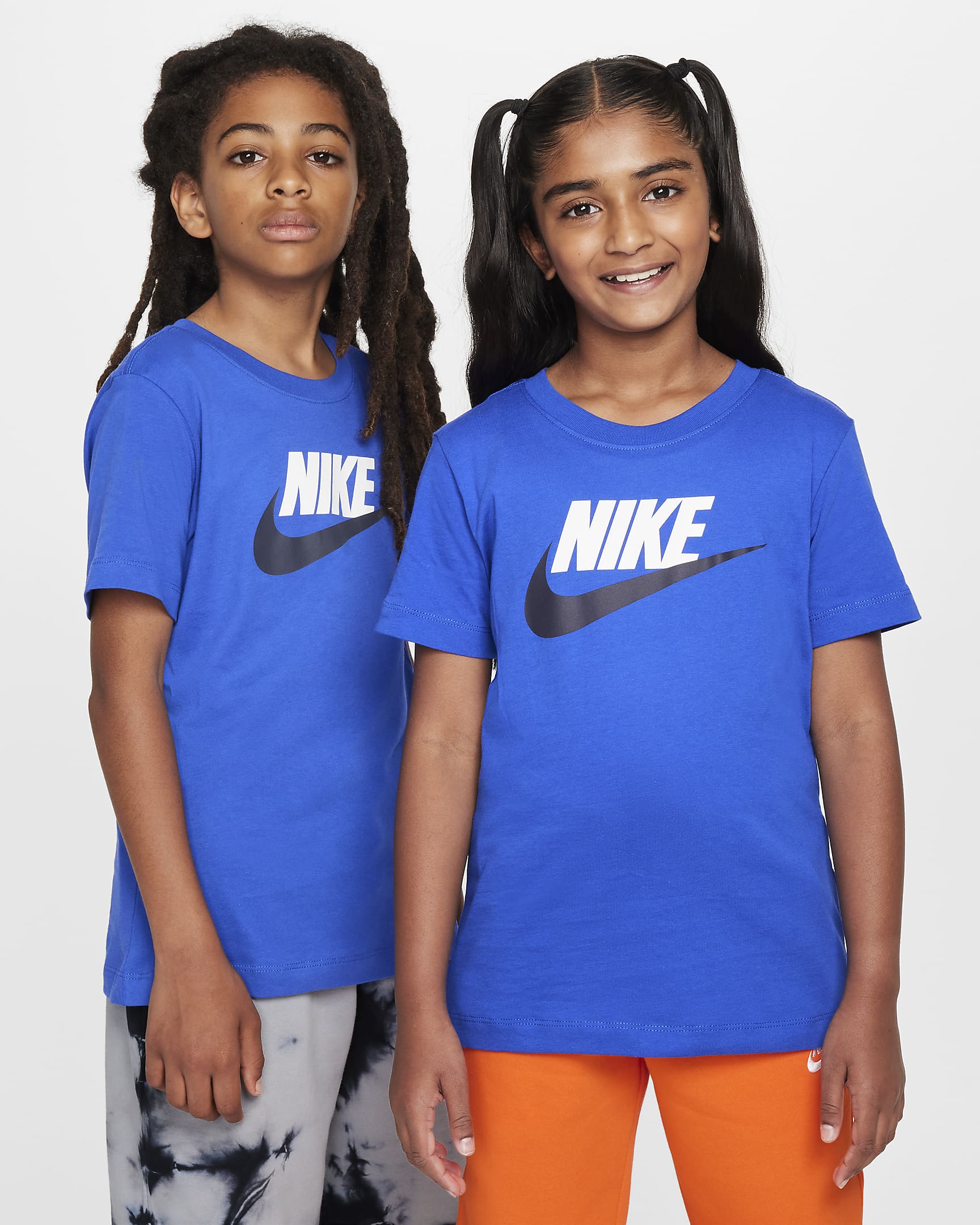 T-Shirt Nike Sportswear για μεγάλα παιδιά - Game Royal