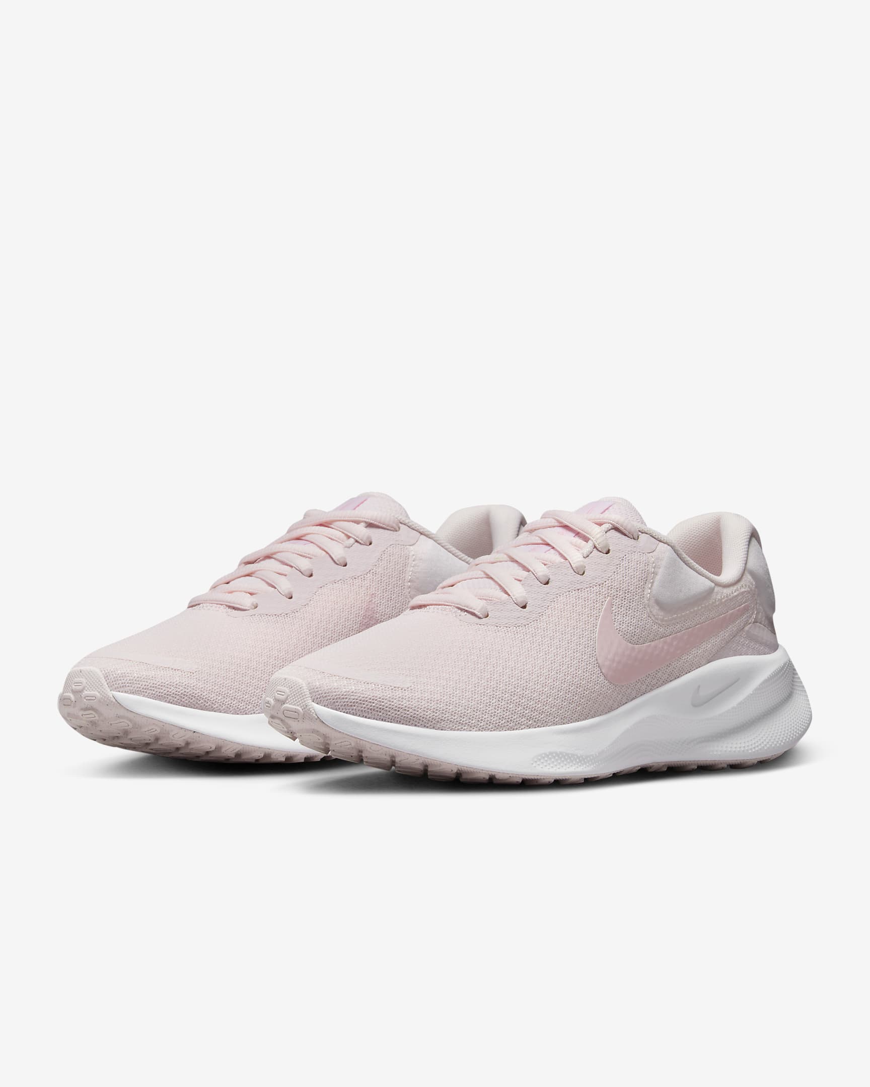 Nike Revolution 7 női országúti futócipő - Pearl Pink/Fehér/Pink Foam