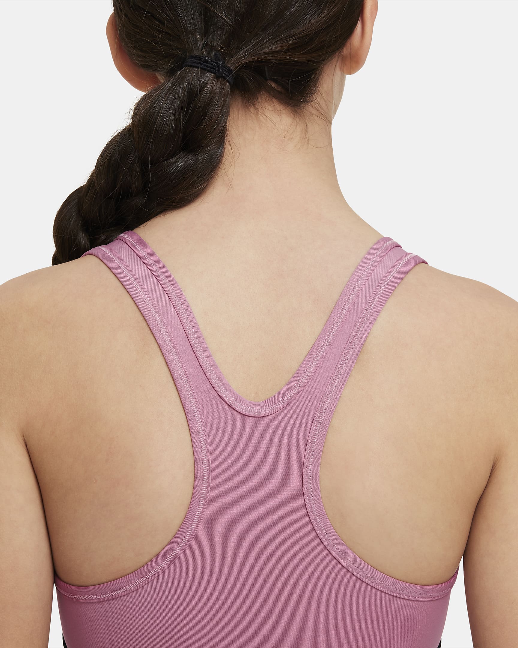 Nike Swoosh Big Kids' (Girls') Sports Bra.