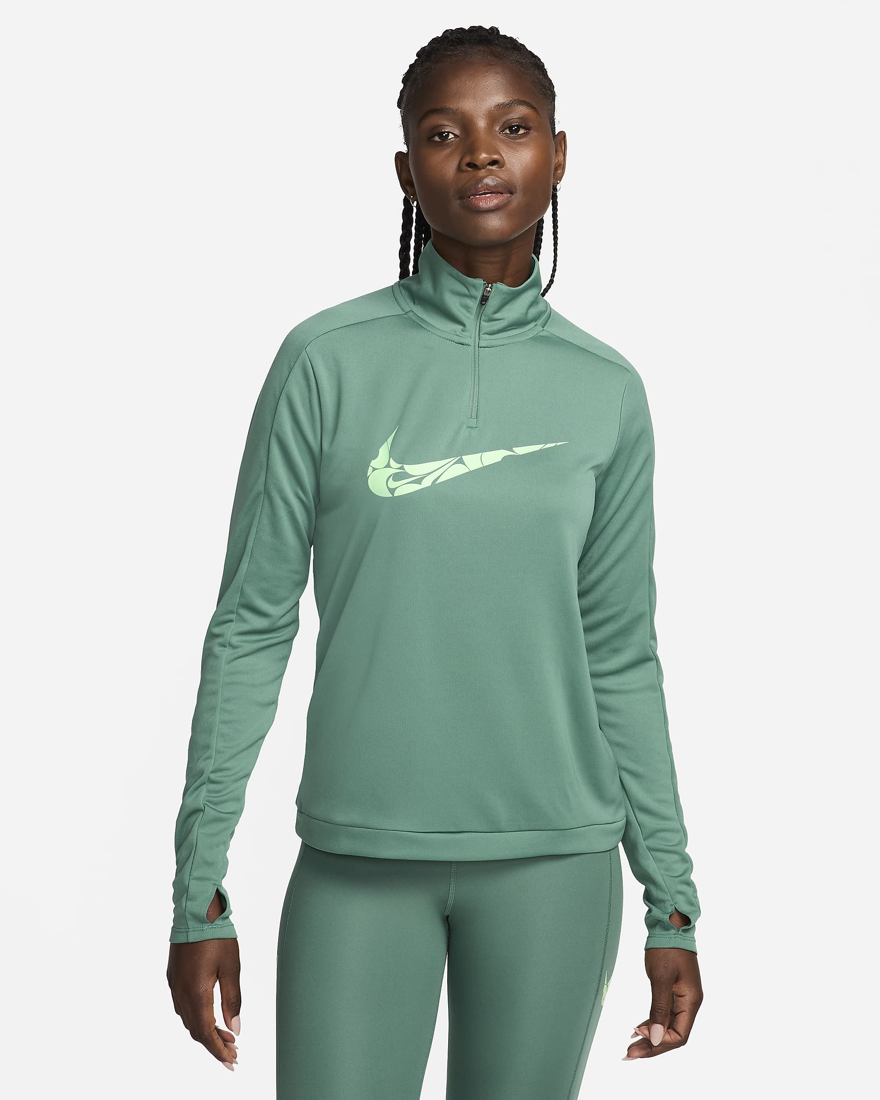 Nike Swoosh Women's Dri-FIT 1/4-Zip Mid Layer. Nike UK