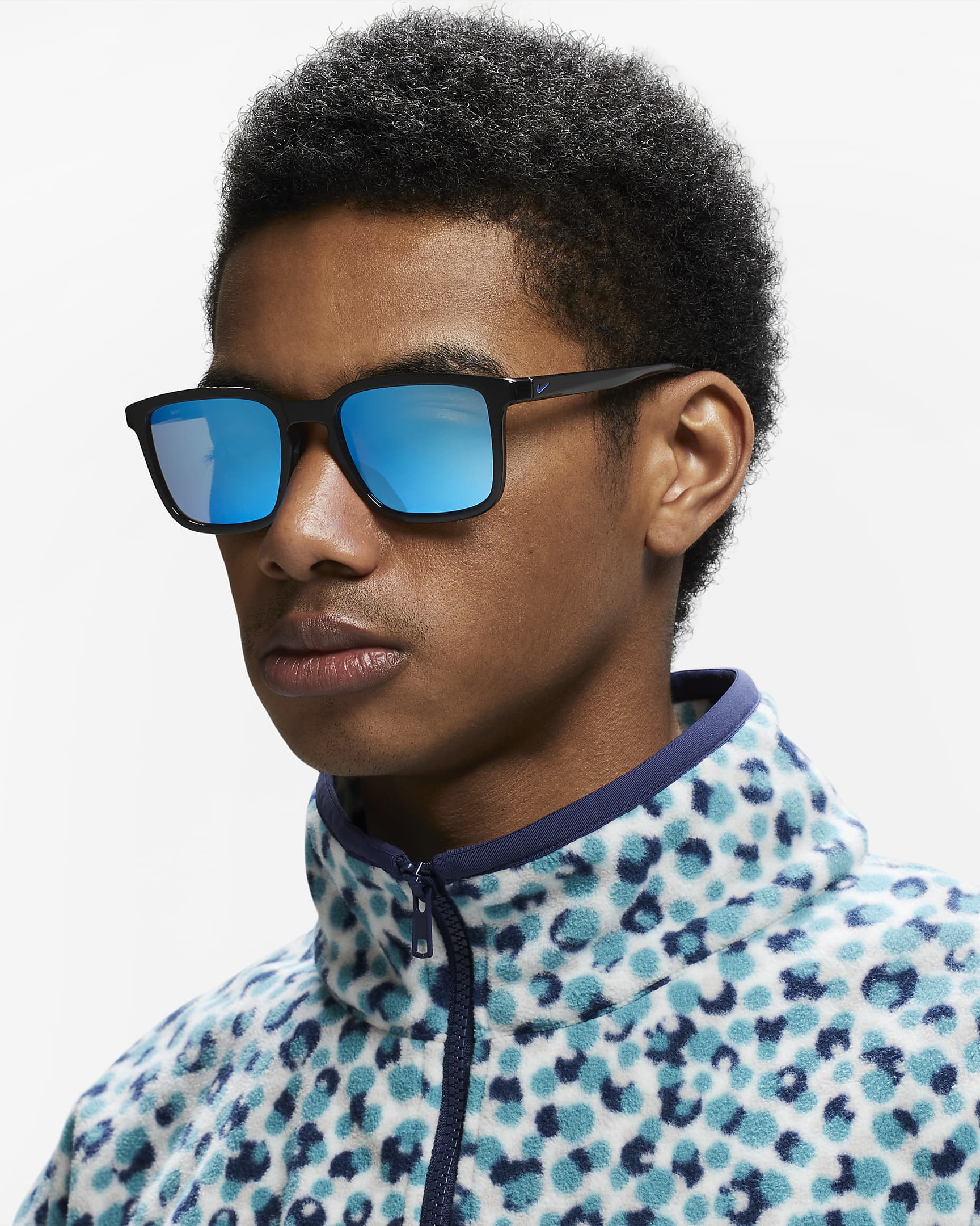 Nike Circuit Team Sunglasses - Black/Game Royal