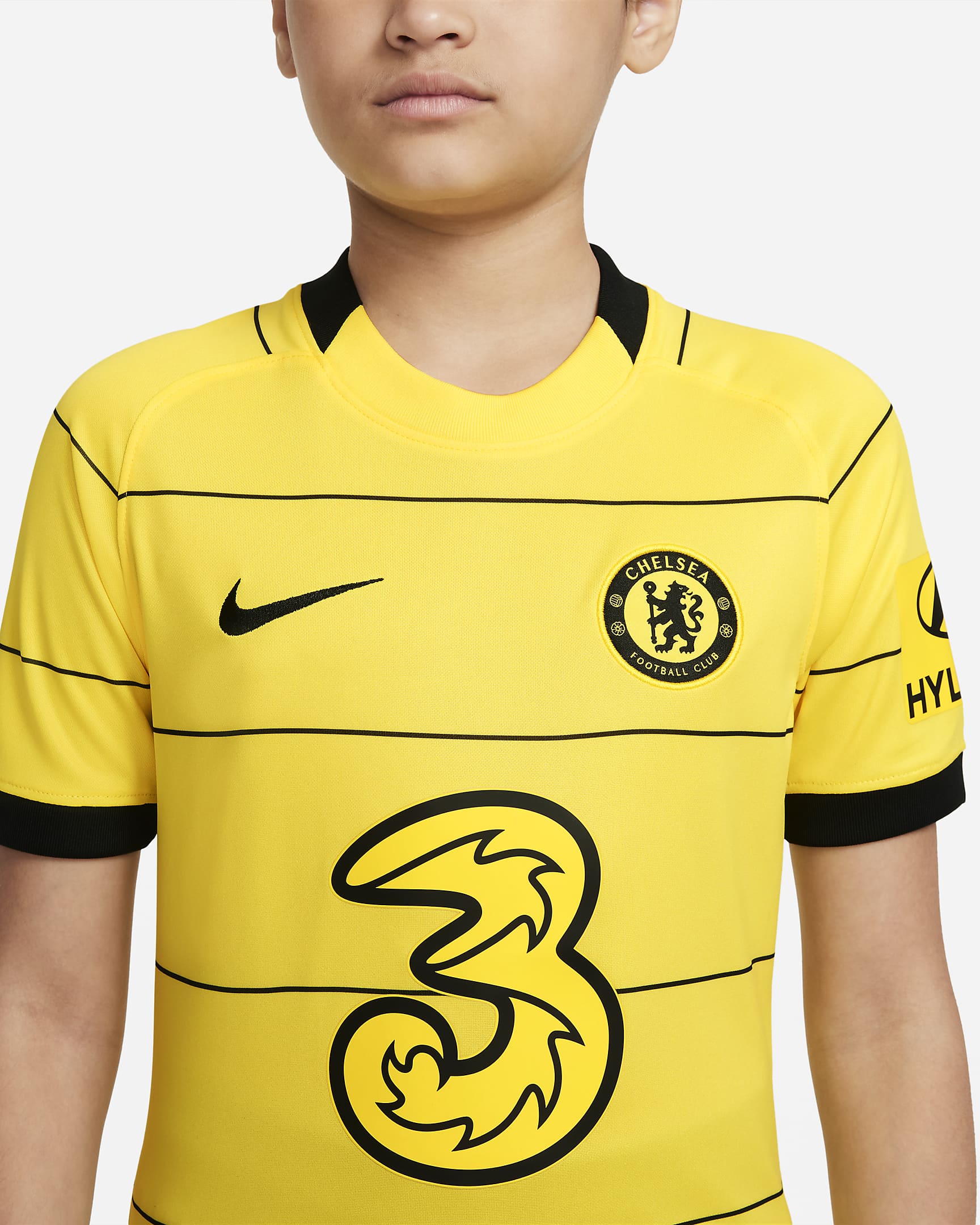 Maillot De Foot Real Madrid Ball Enfant Haaland #9 Bleu 2024/25